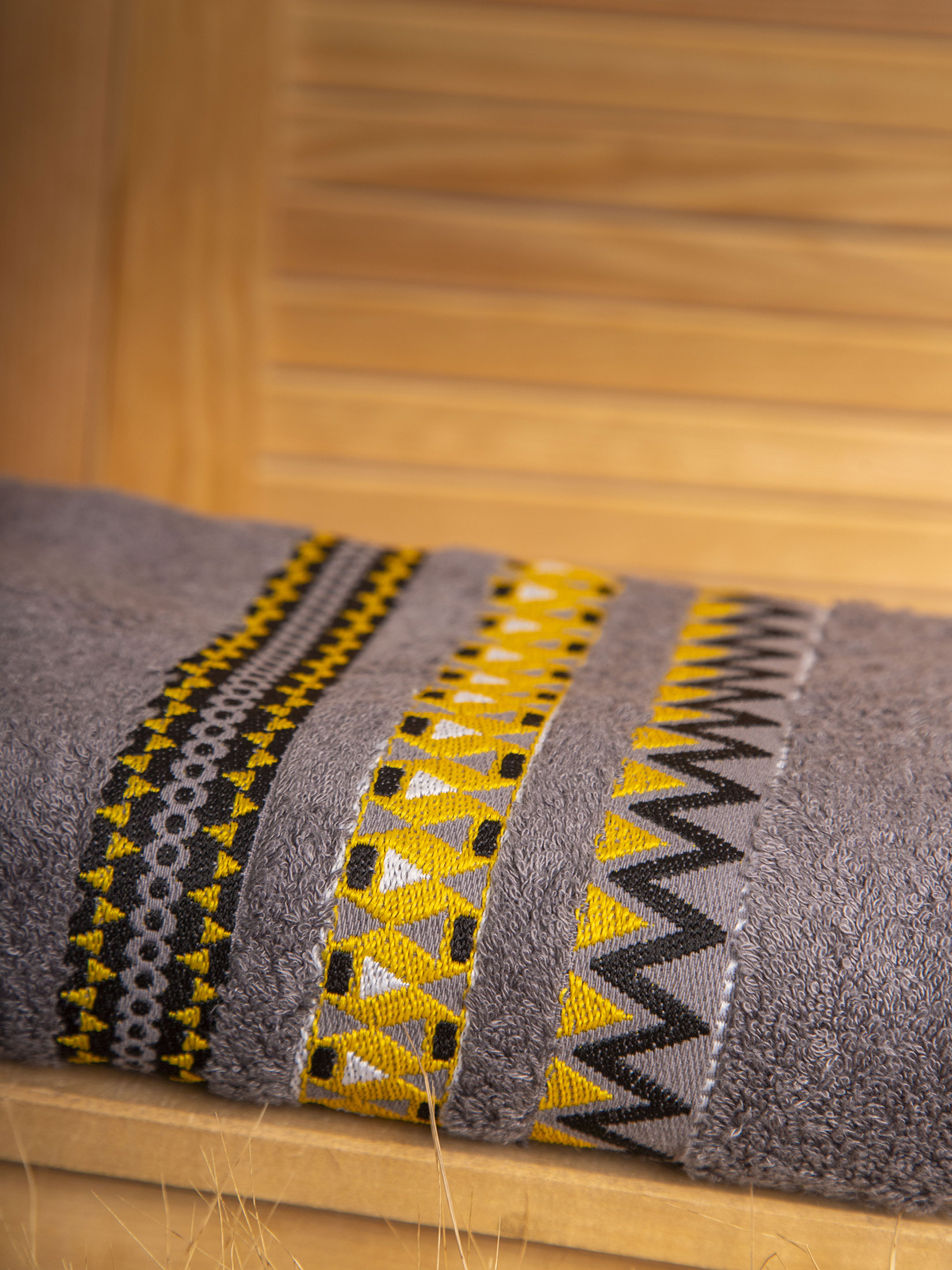 Полотенце ВЕНУС темно-серое