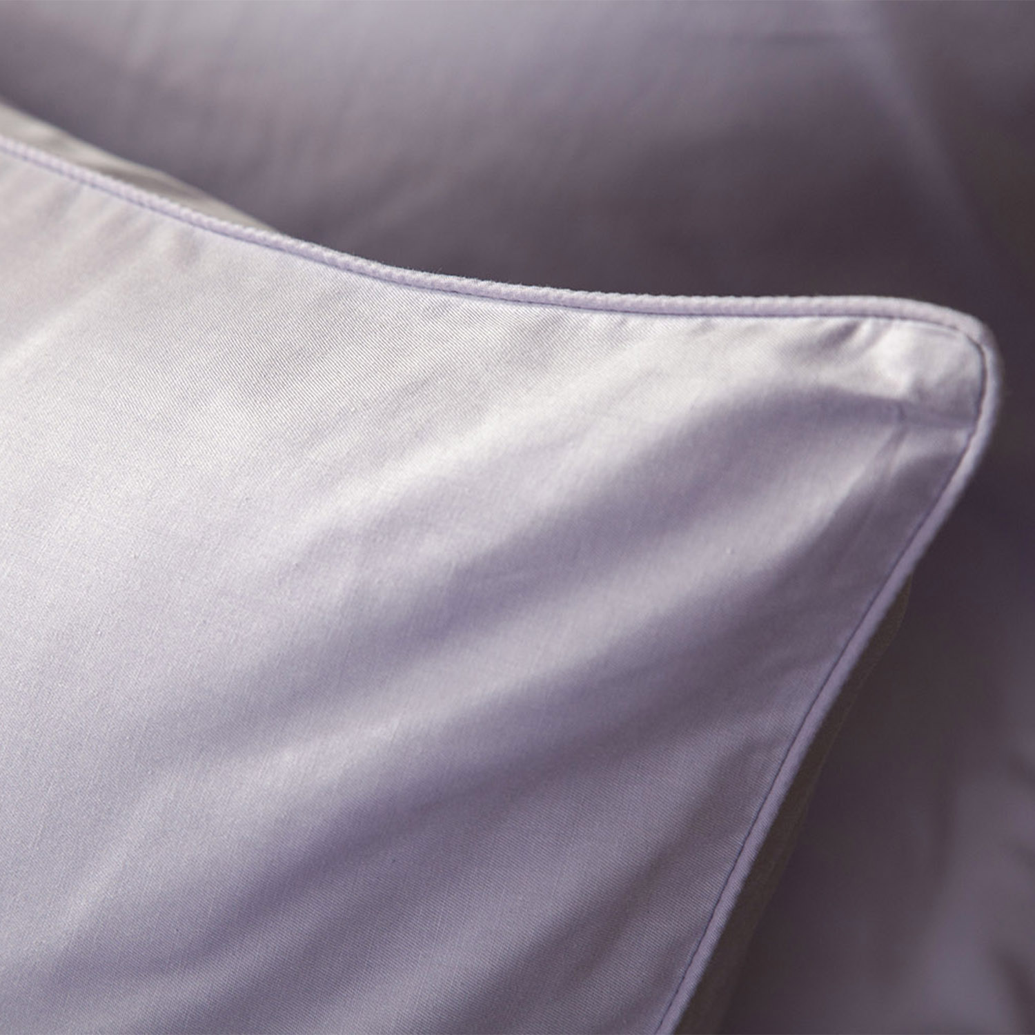 Комплект постельного белья Сатин-Люкс однотонный сиреневый 3907