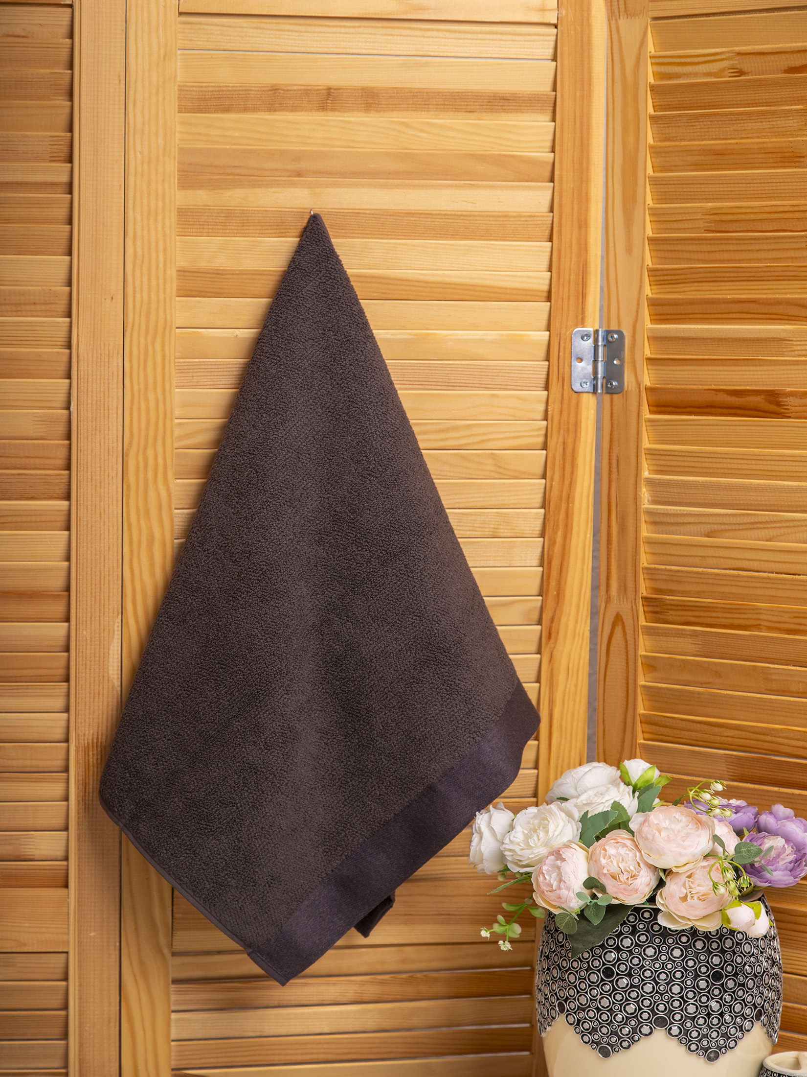 Полотенце РАЙС темно-серое