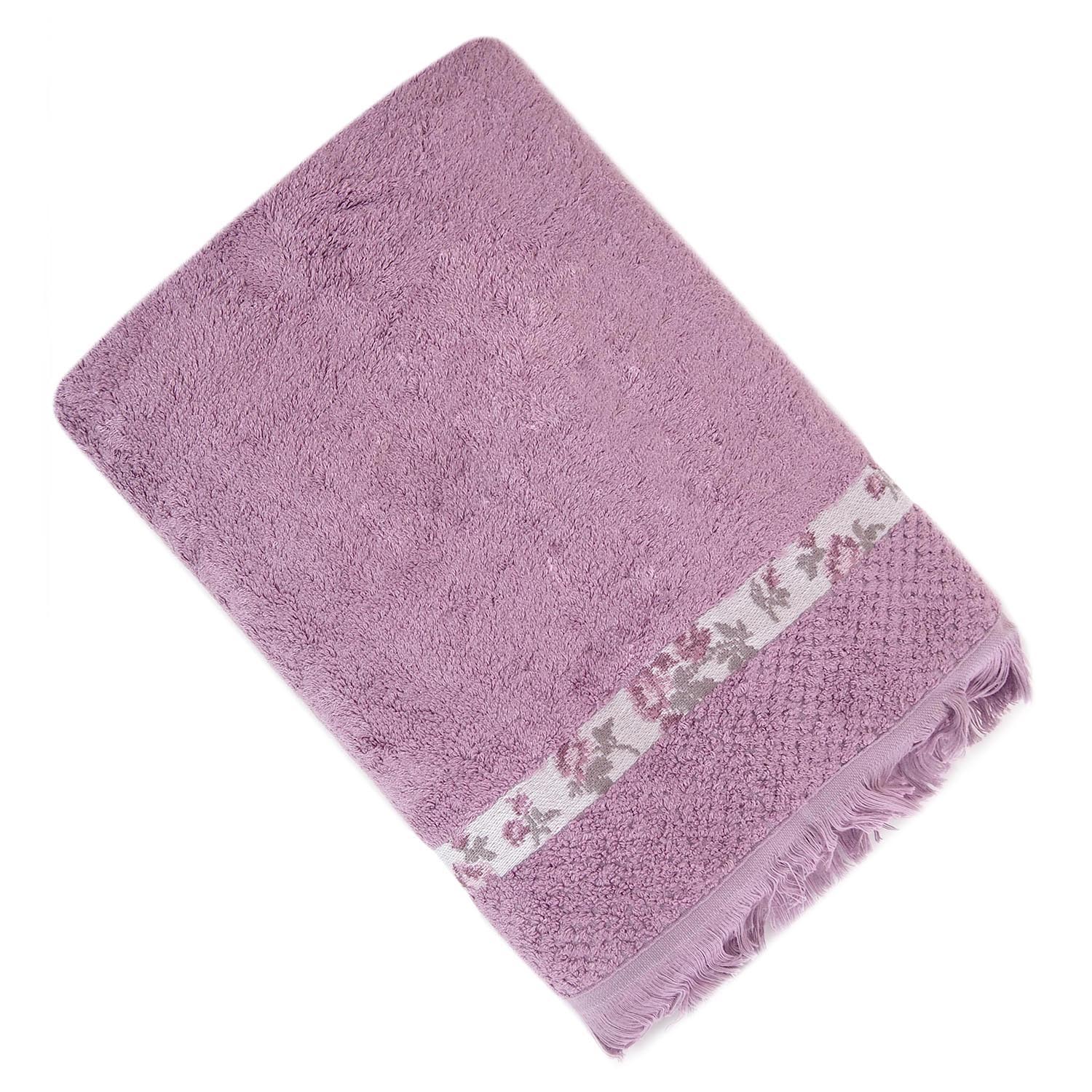 Полотенце РОУЗ брусничное