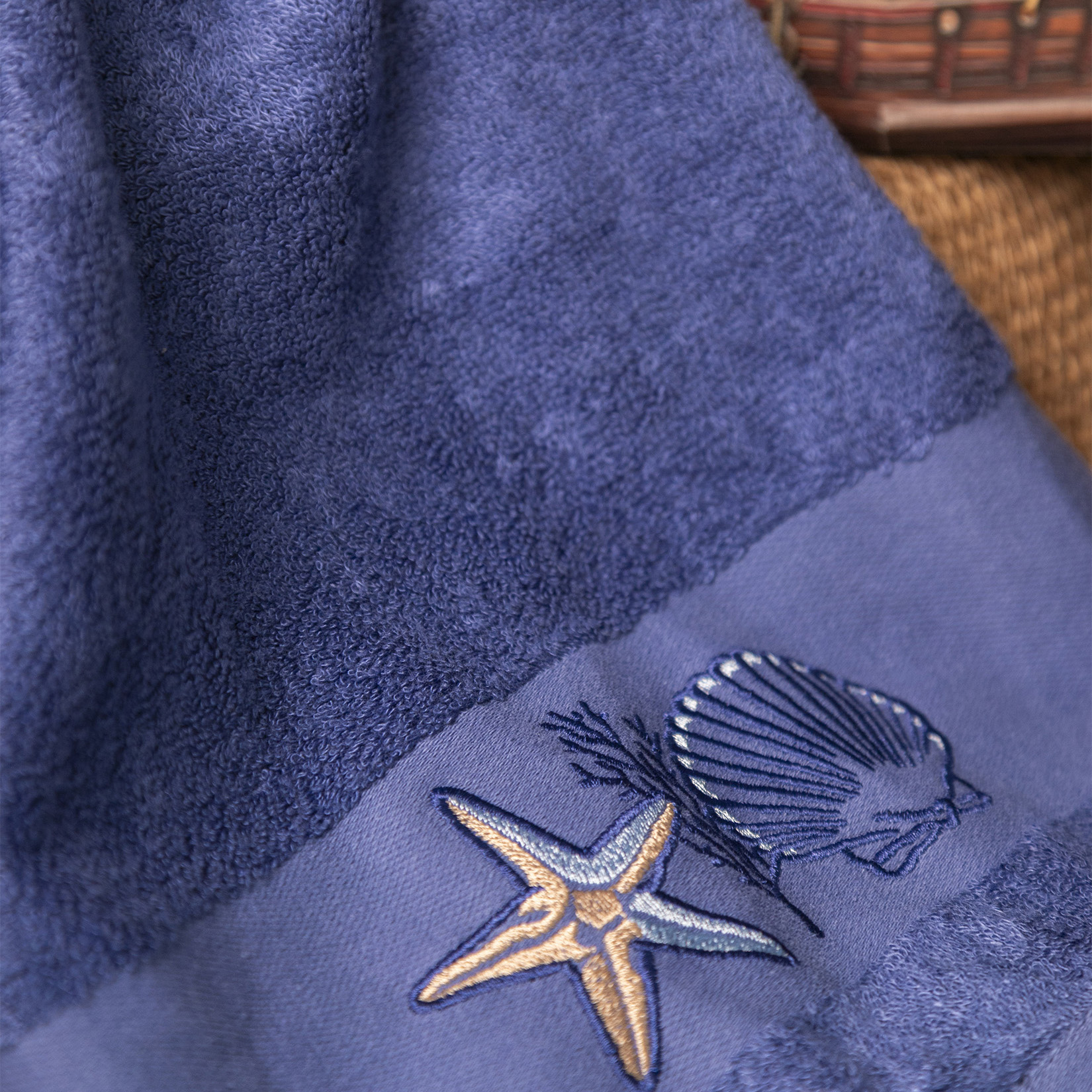 Полотенце СИ ШЕЛЛ джинса