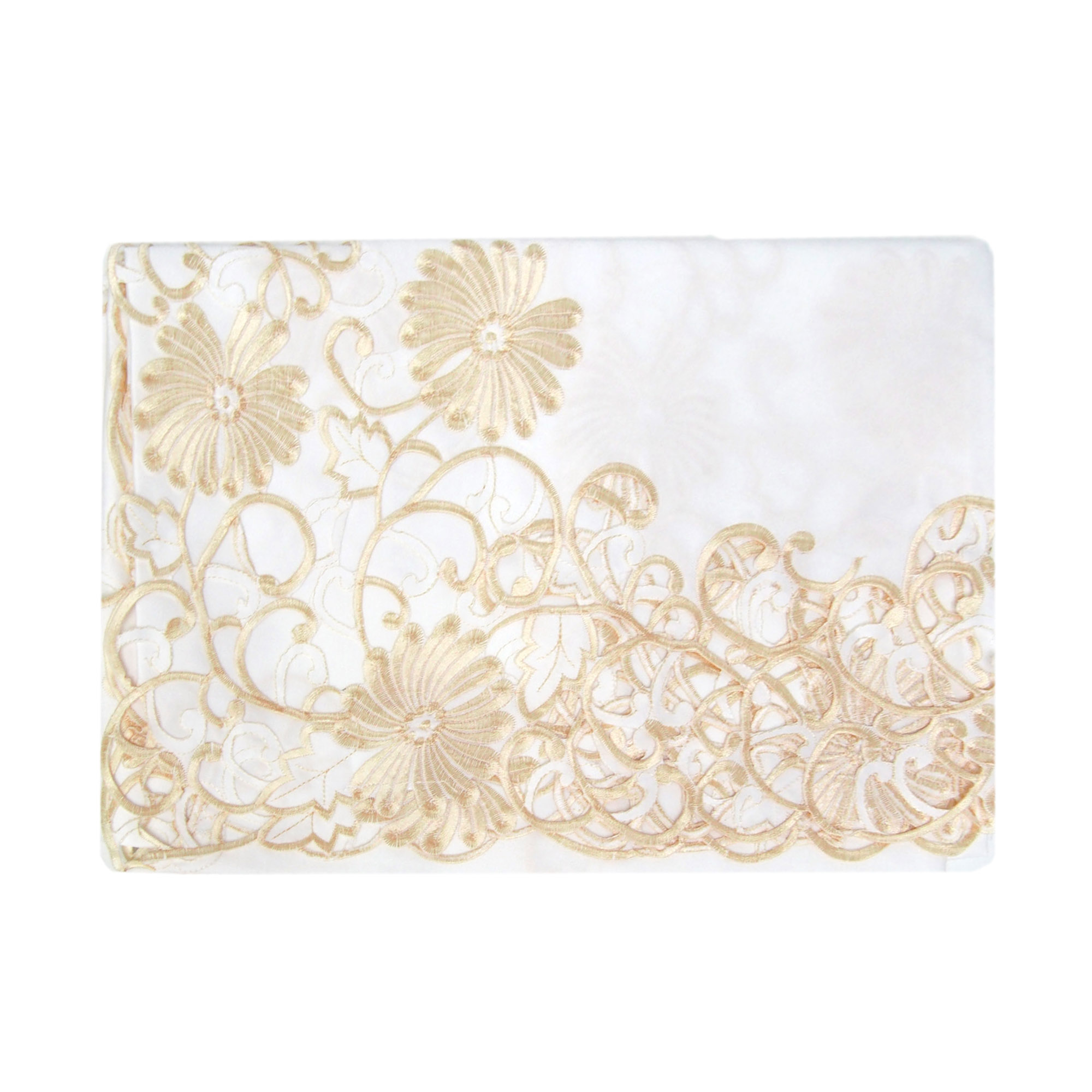 Скатерть 2375 белая 150х220см