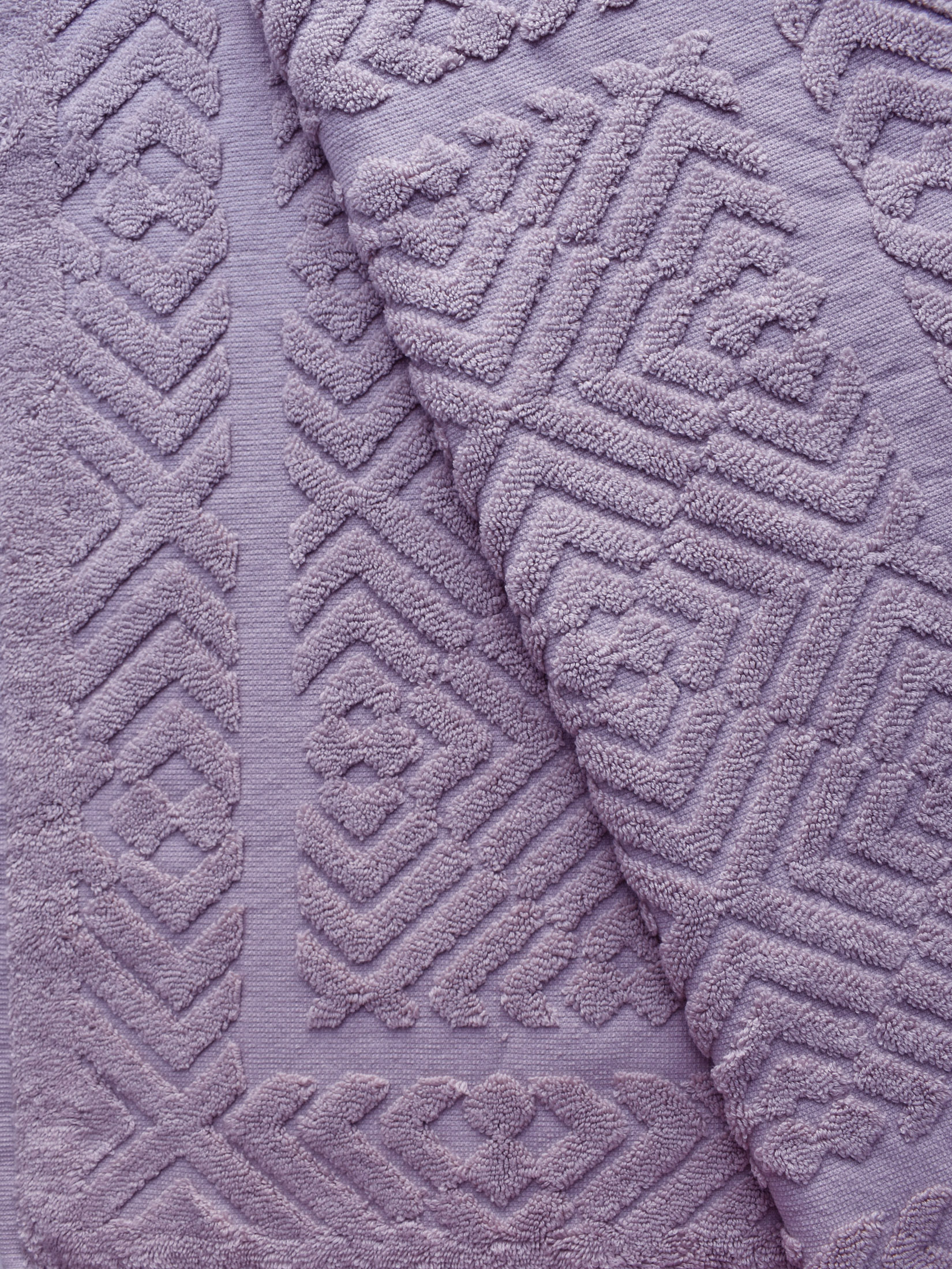 Полотенце ТАЙЛЕР-1 для ног сирень