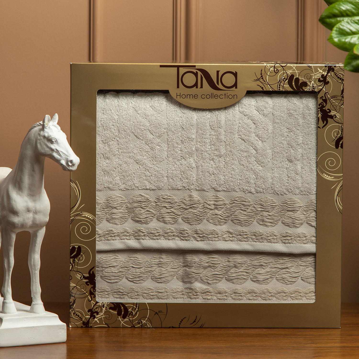 Набор полотенец САБРИНА бежевый