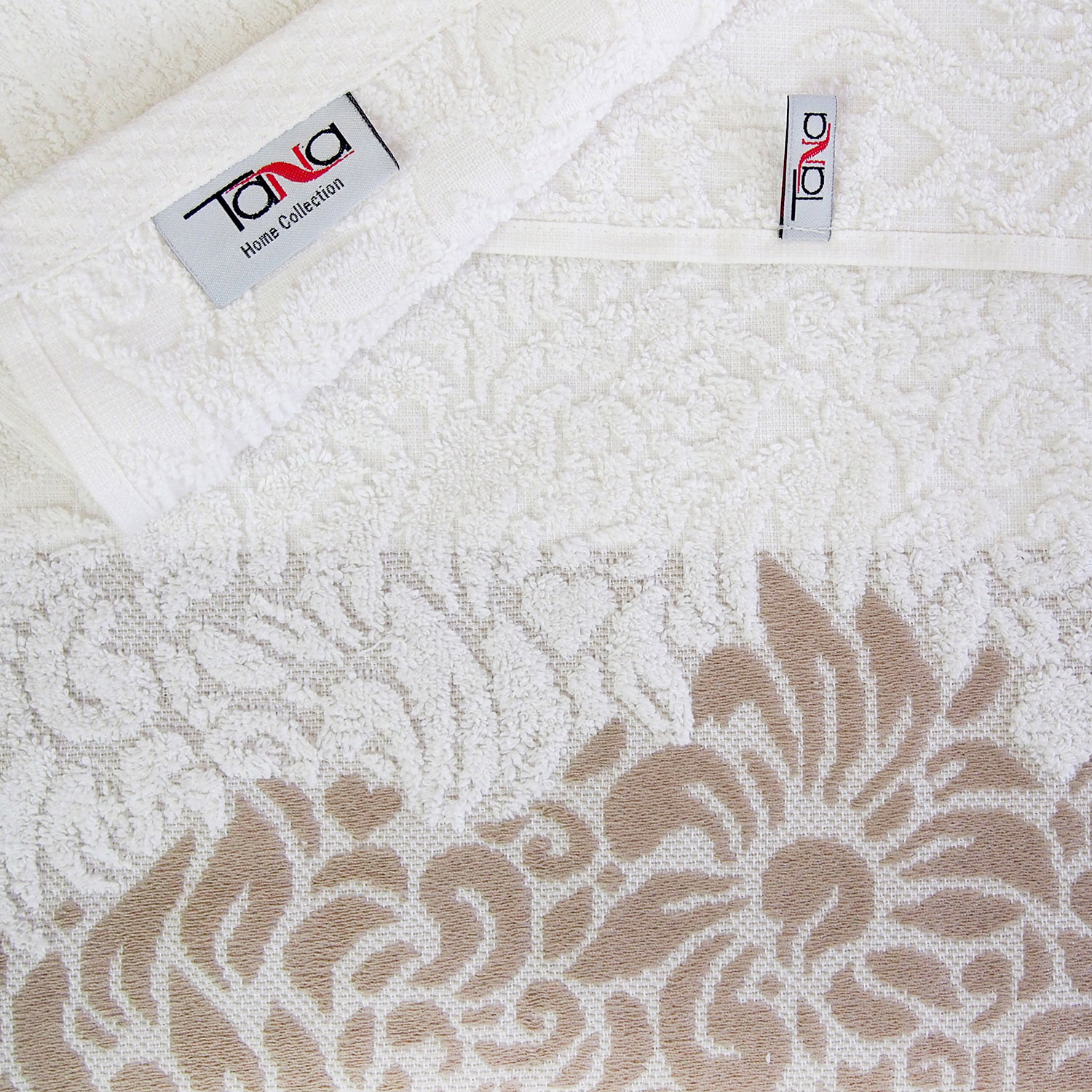 Полотенце САНДРА молочное