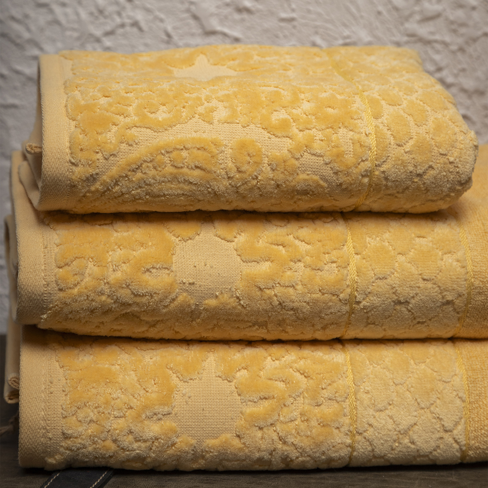 Полотенце НОВА желтое