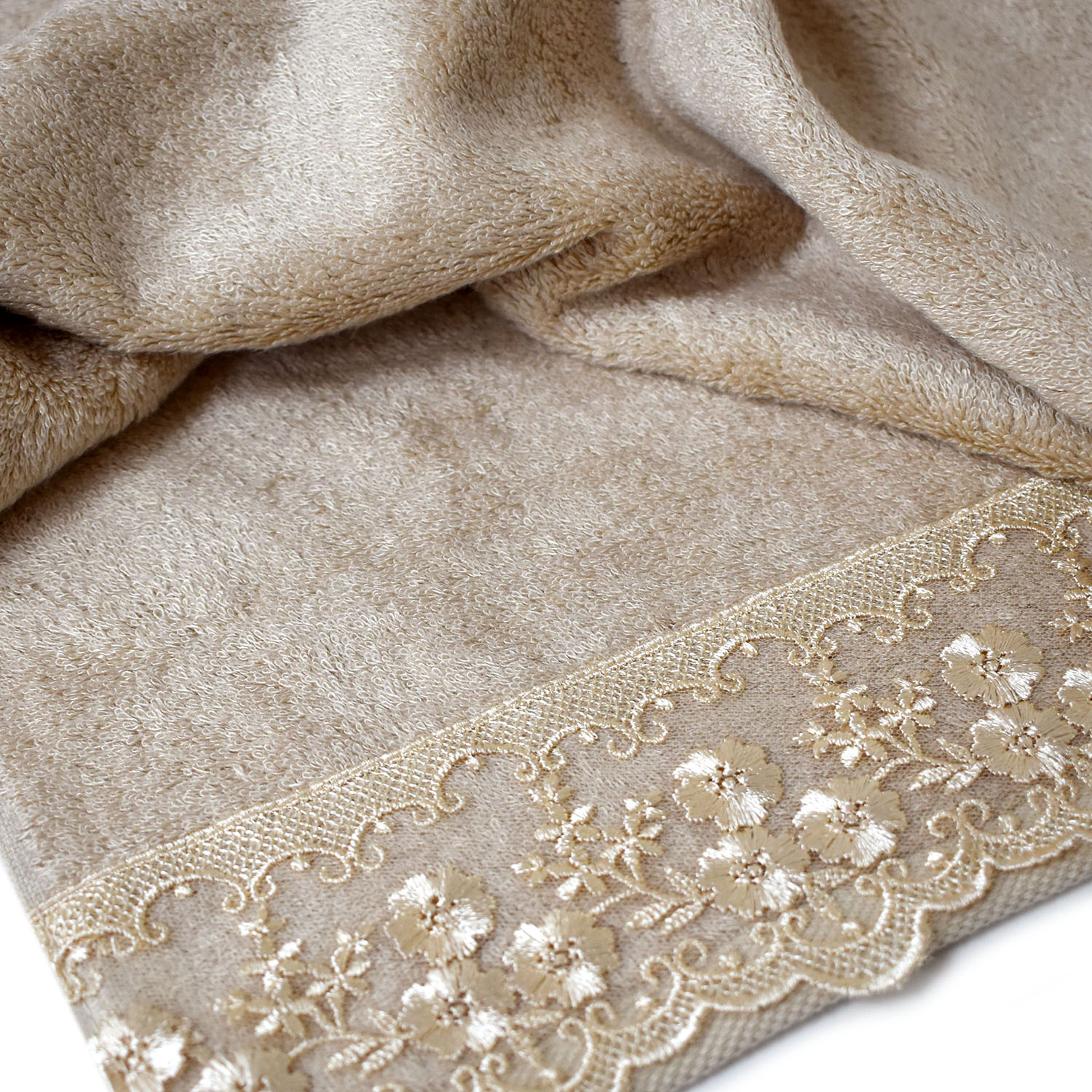 Полотенце ВАЛЕРИ бежевое