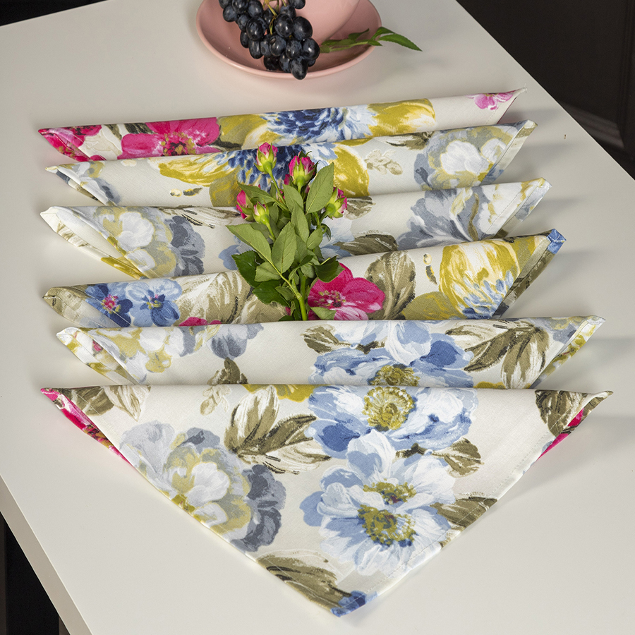 Набор салфеток 35х35 - 6шт. с тефлоновым покрытием 003