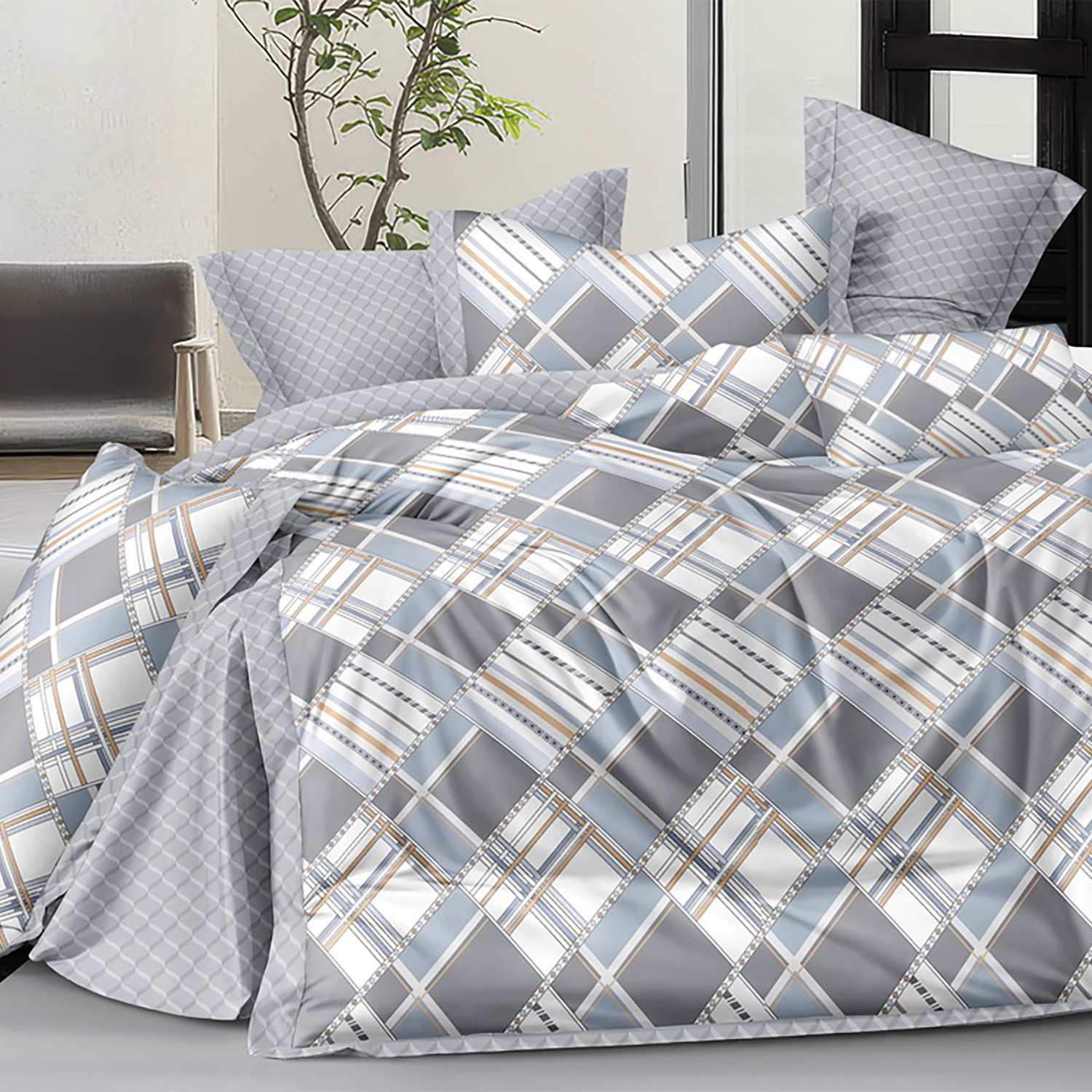 Комплект постельного белья Мако-сатин с модалом 796