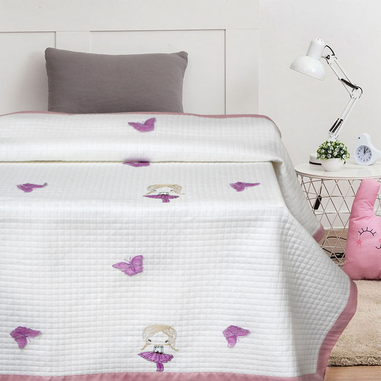 Детское покрывало ПРИНЦЕССА 120х120см