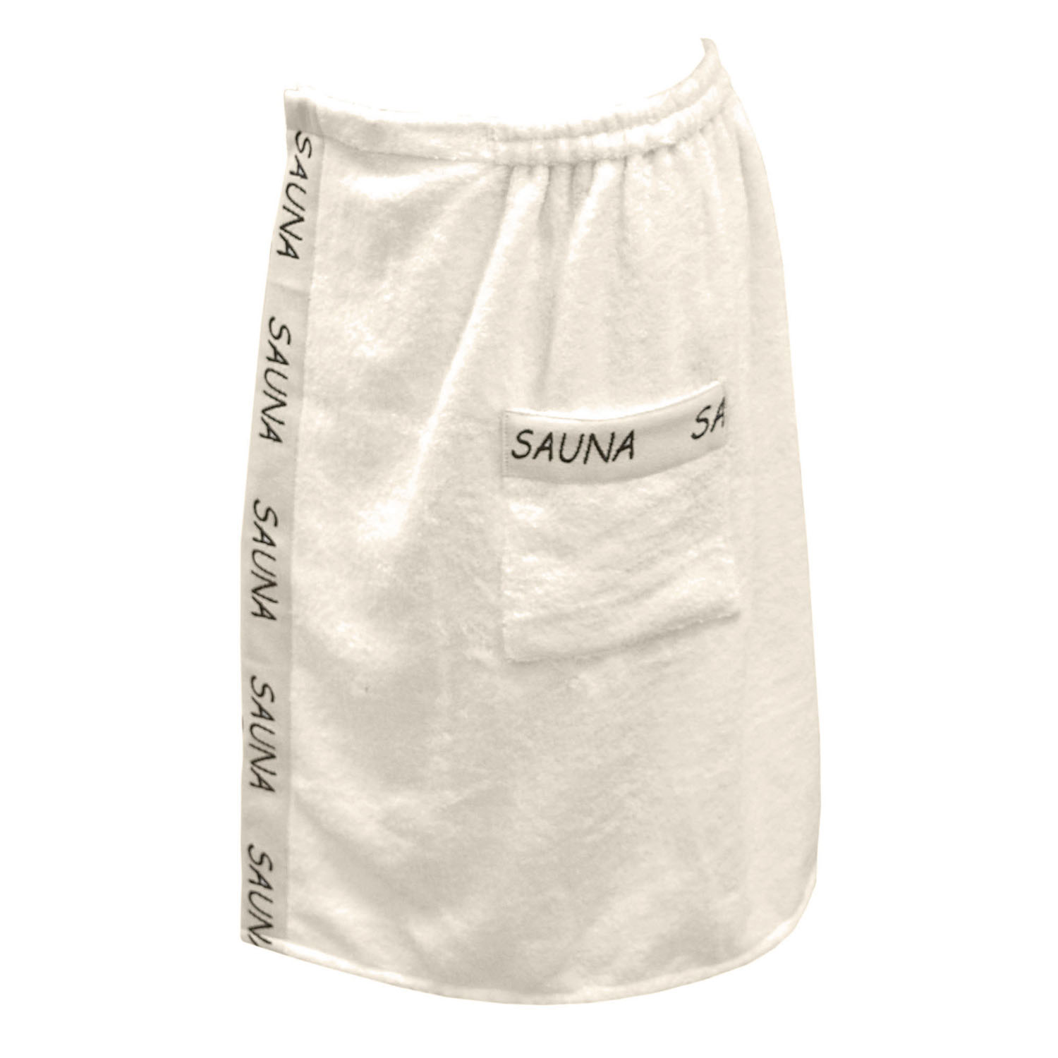 Килт банный САУНА мужской молочный