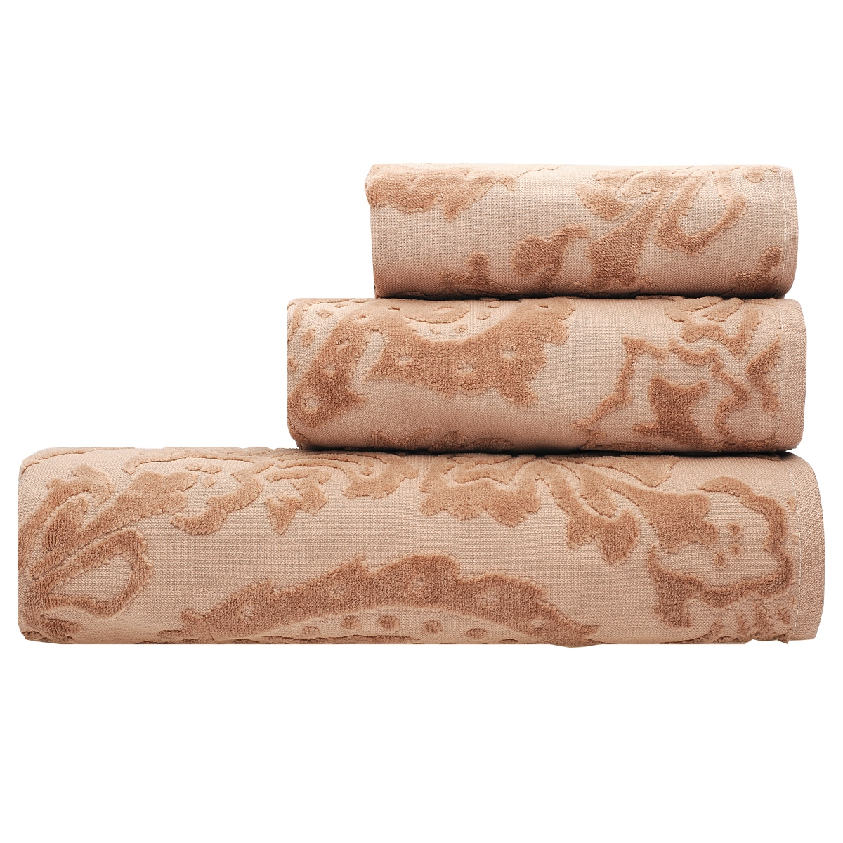 Полотенце МОРГАН светло-коричневое