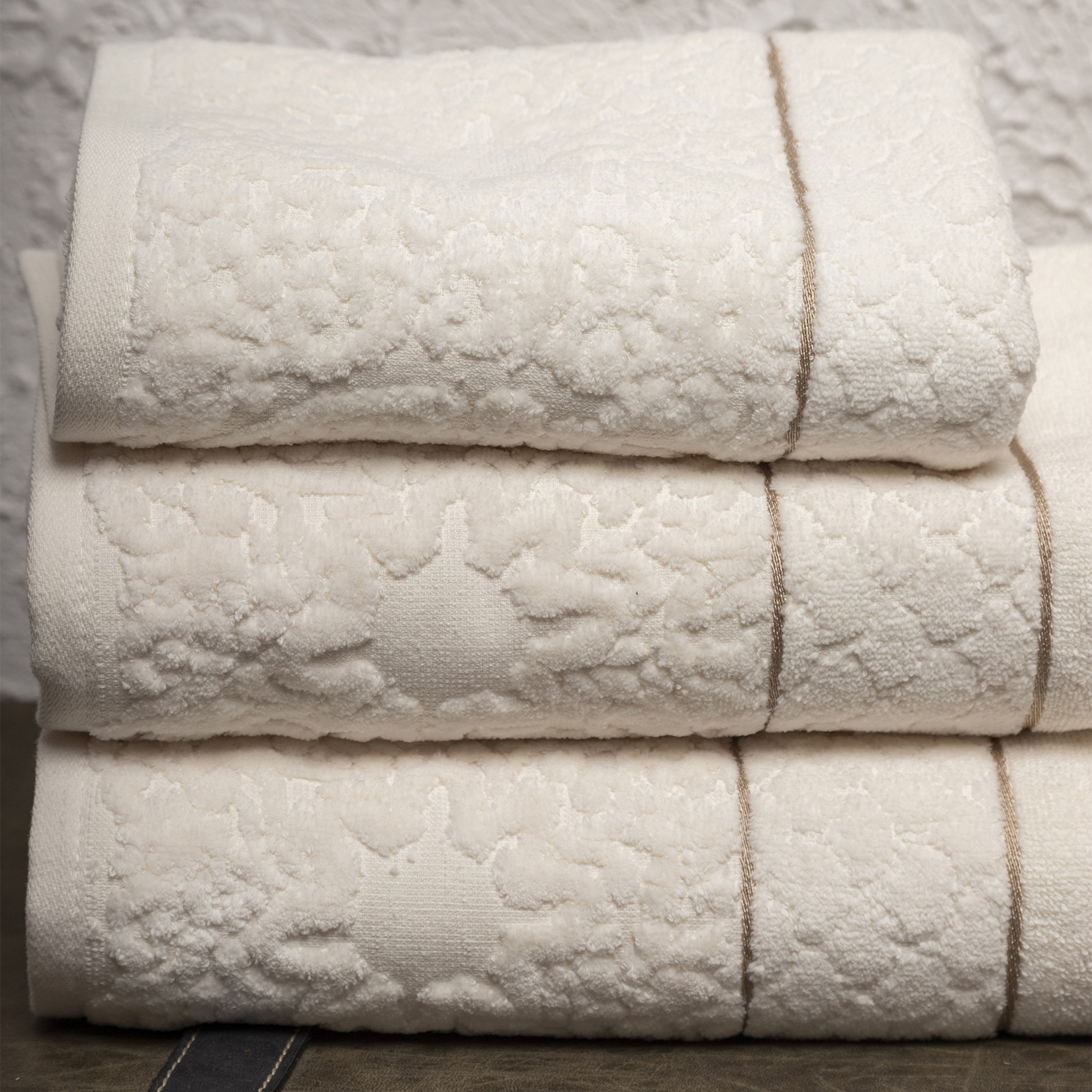 Полотенце НОВА молочное