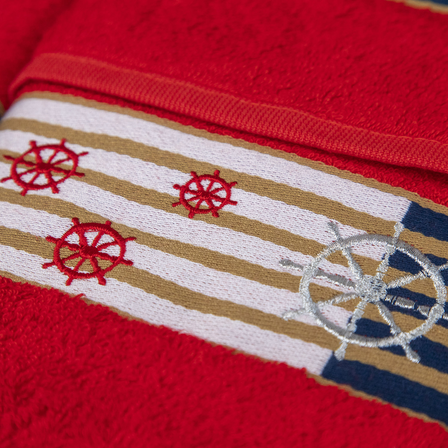 Набор полотенец КАЛИПСО красный из 3х