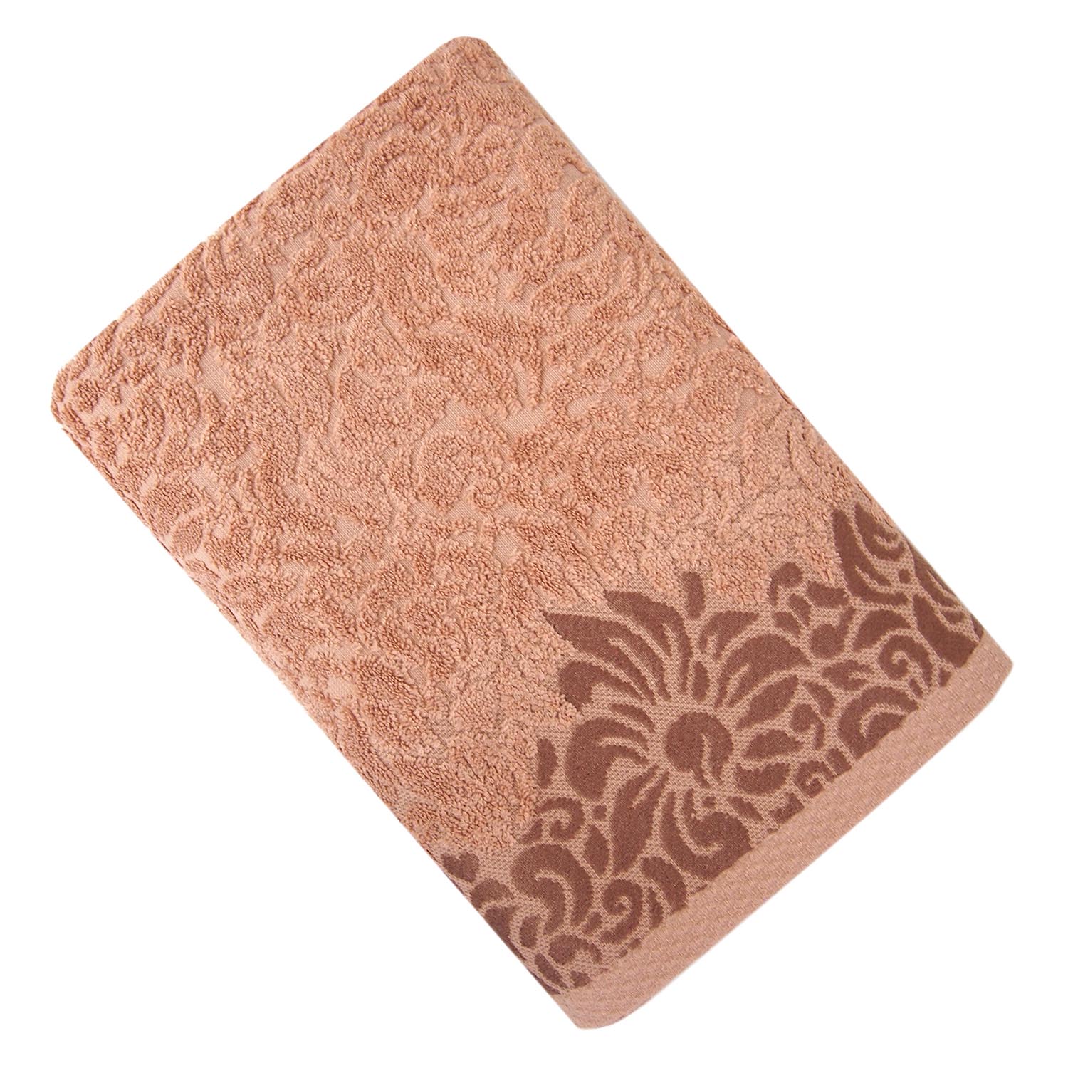 Полотенце САНДРА светло-коричневое