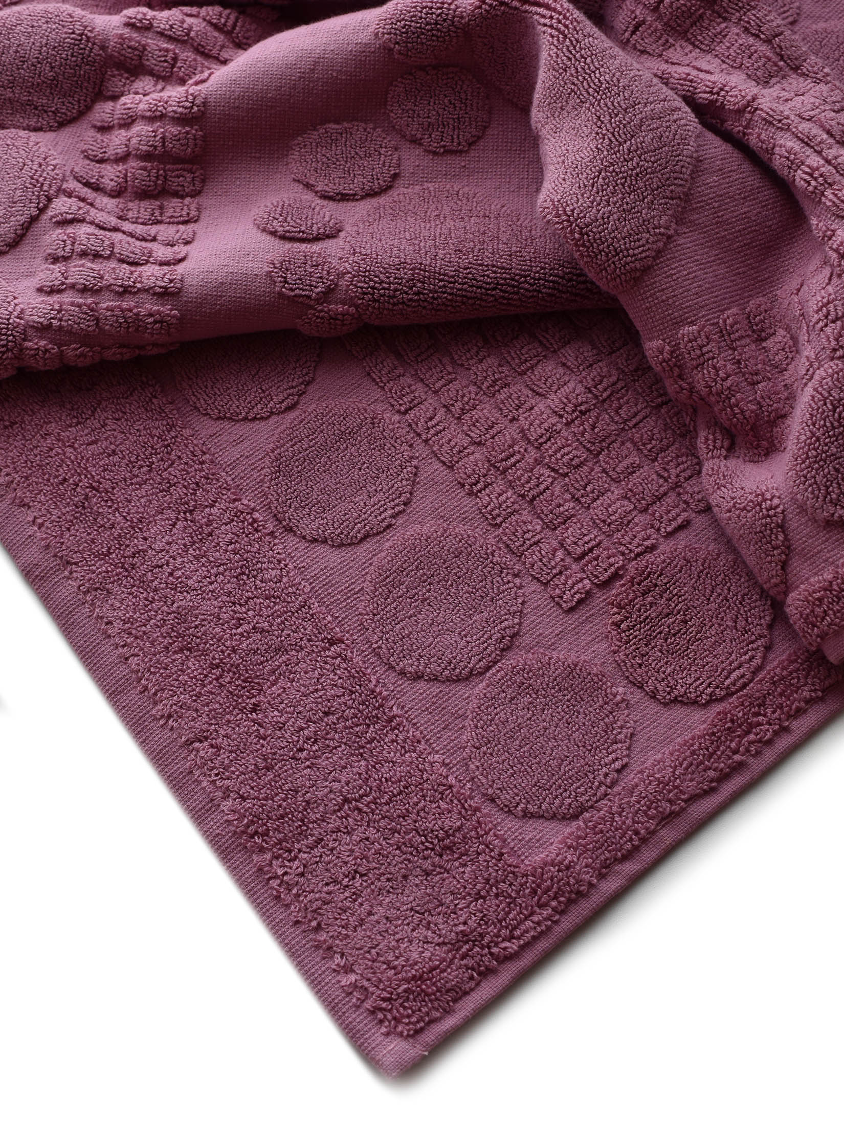 Полотенце НОЖКИ-1 для ног брусника