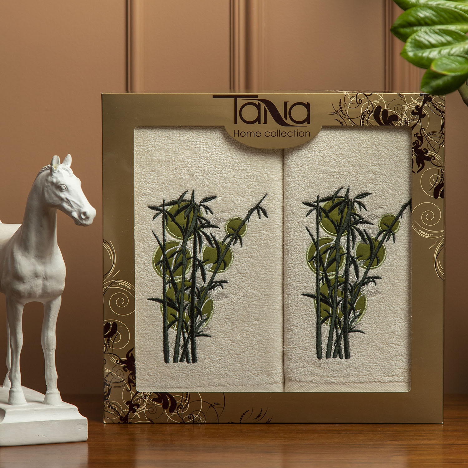 Набор полотенец МАКАО молочный