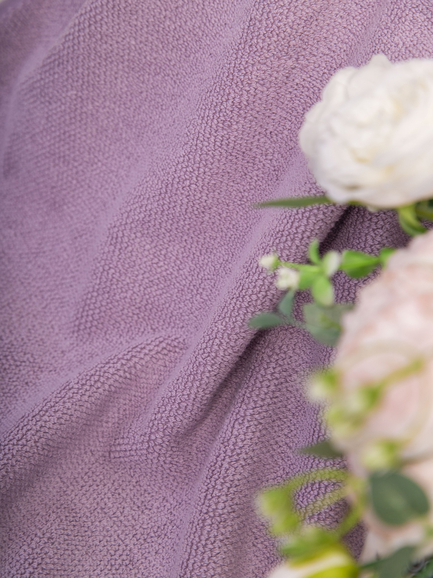 Полотенце РАЙС лиловое