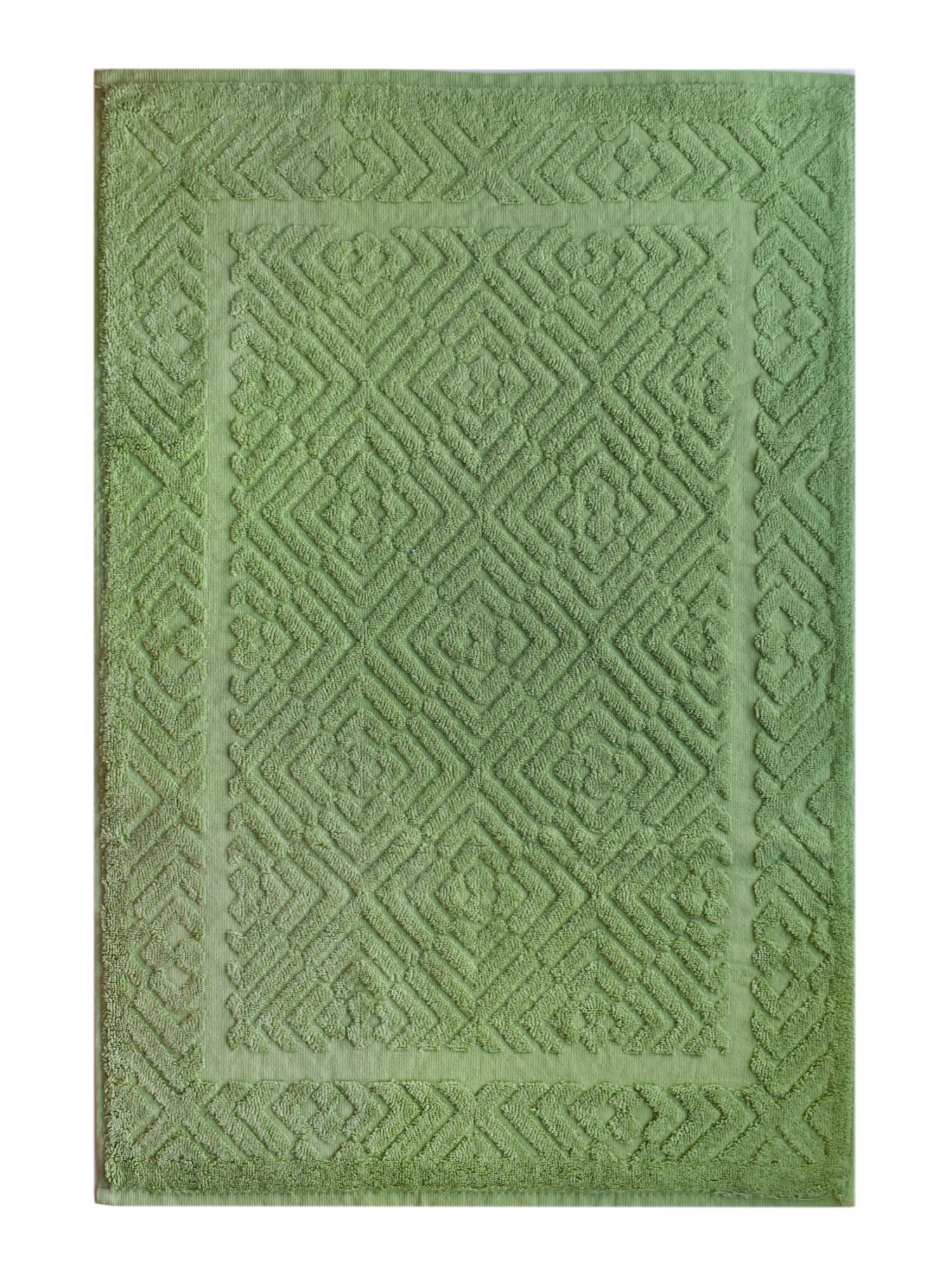 Полотенце ТАЙЛЕР-1 для ног зеленое