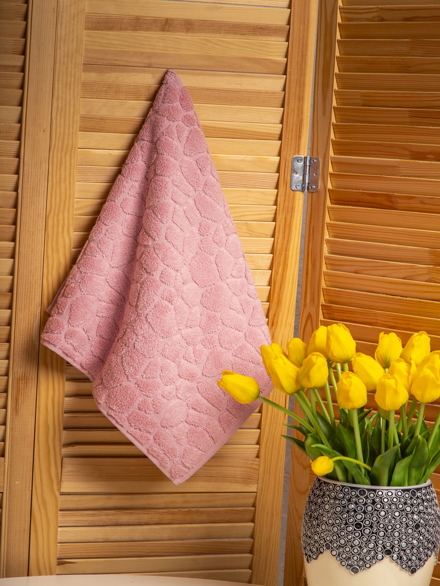 Полотенце СИРИУС розовое