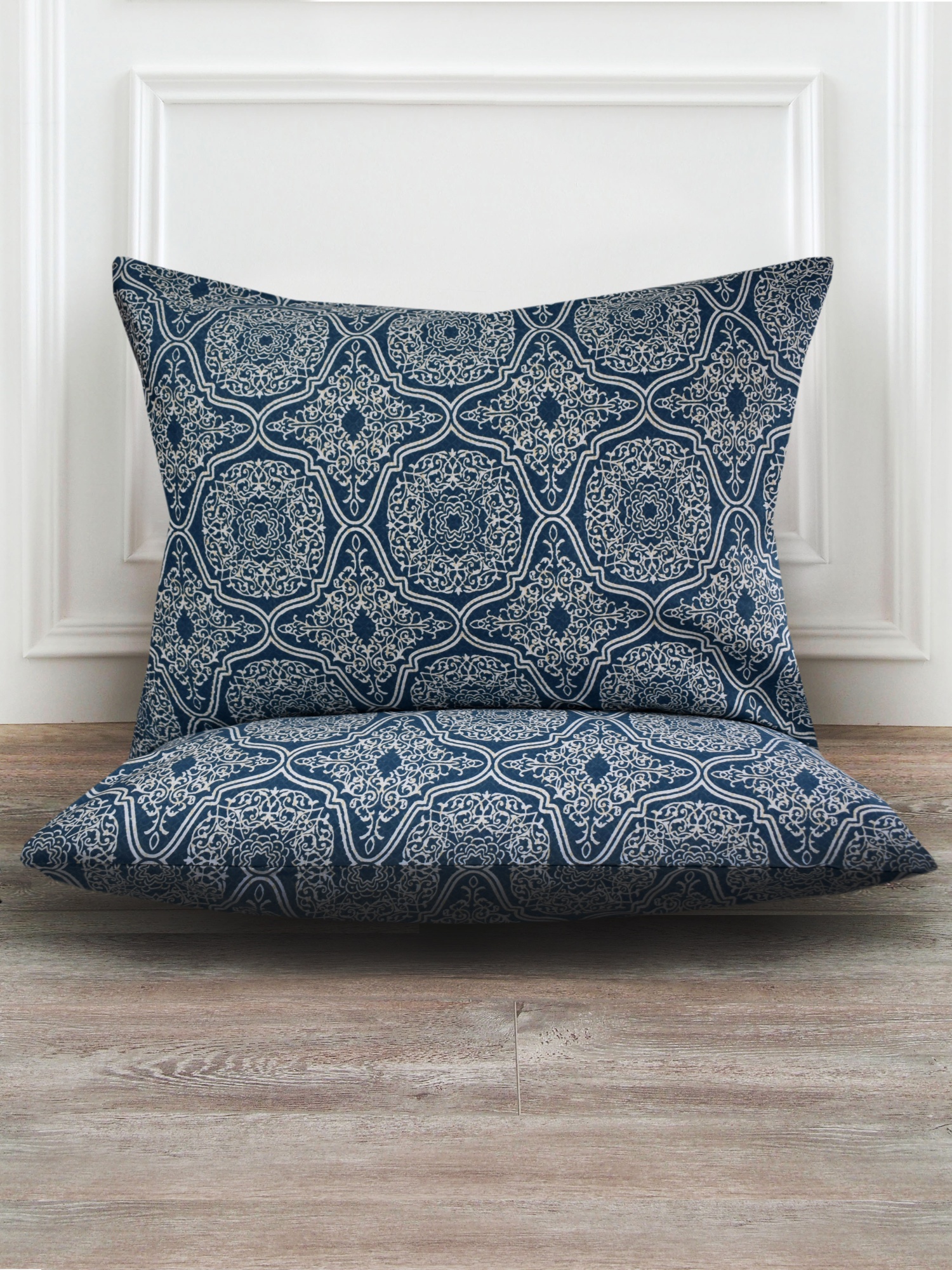 Набор наволочек Сатин-Комфорт синие 16-42