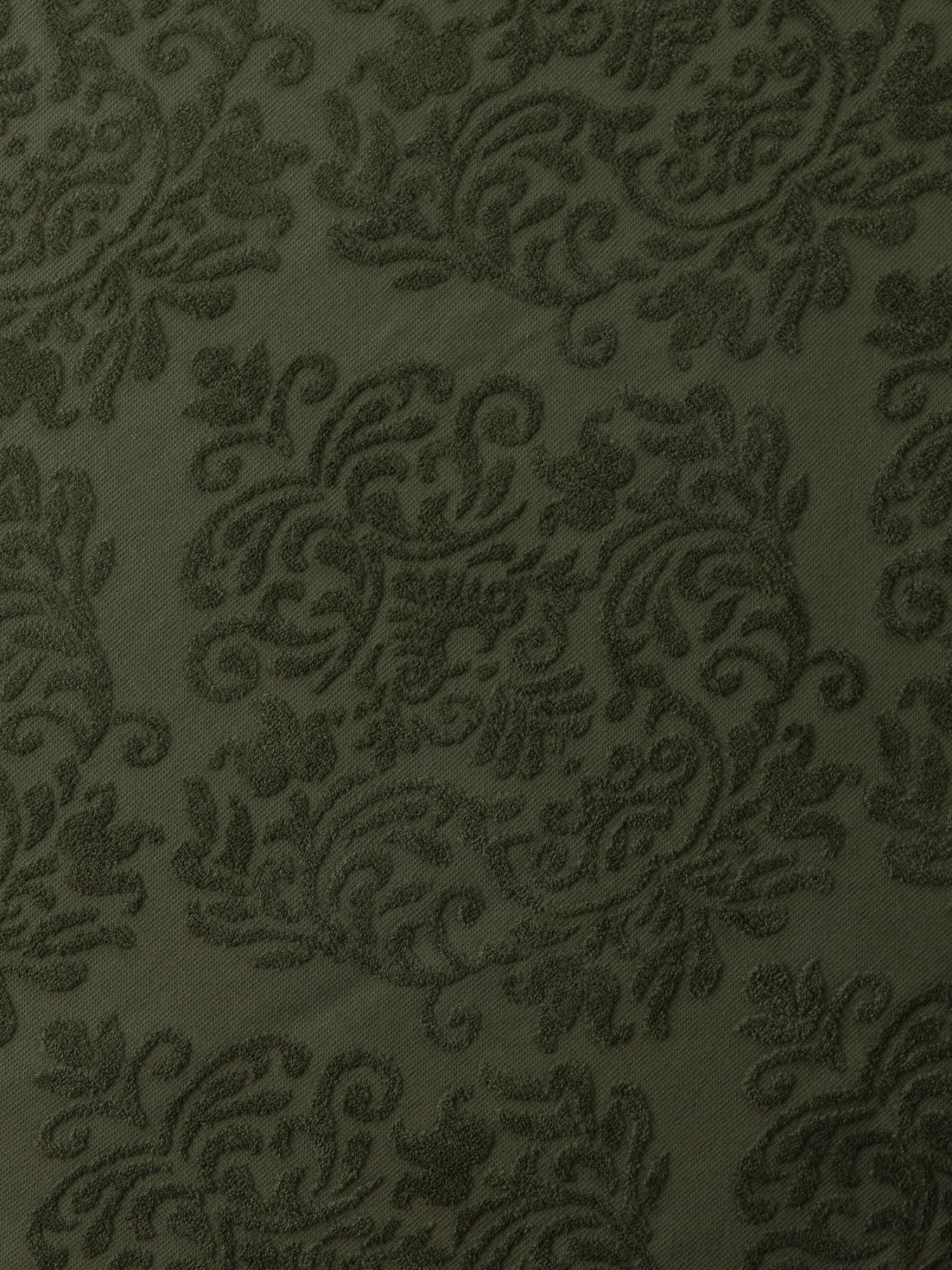 Простыня махровая АЛЬФРЕДО зеленая