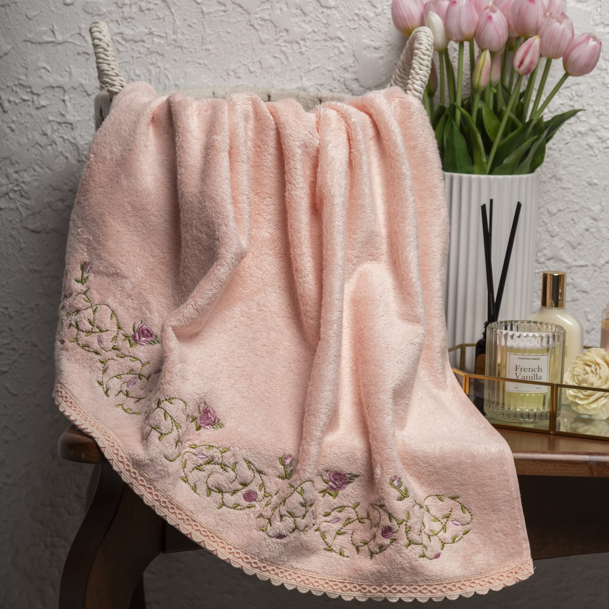 Полотенце КАДОРА-1 персиковое