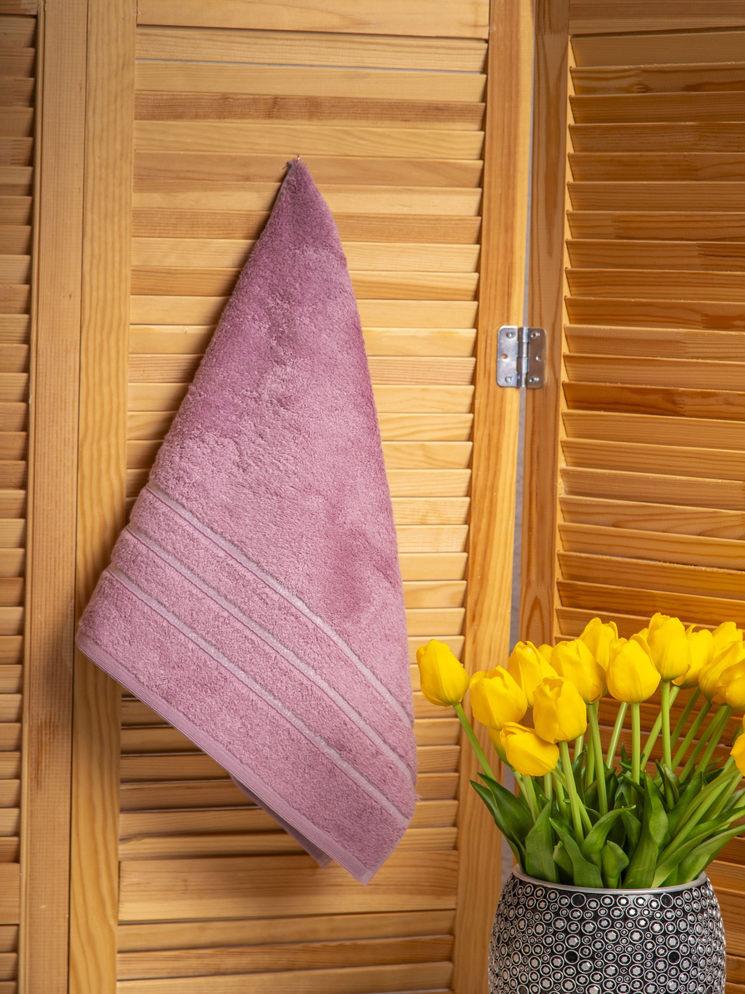 Полотенце СЕЛЕНА прокисшая малина