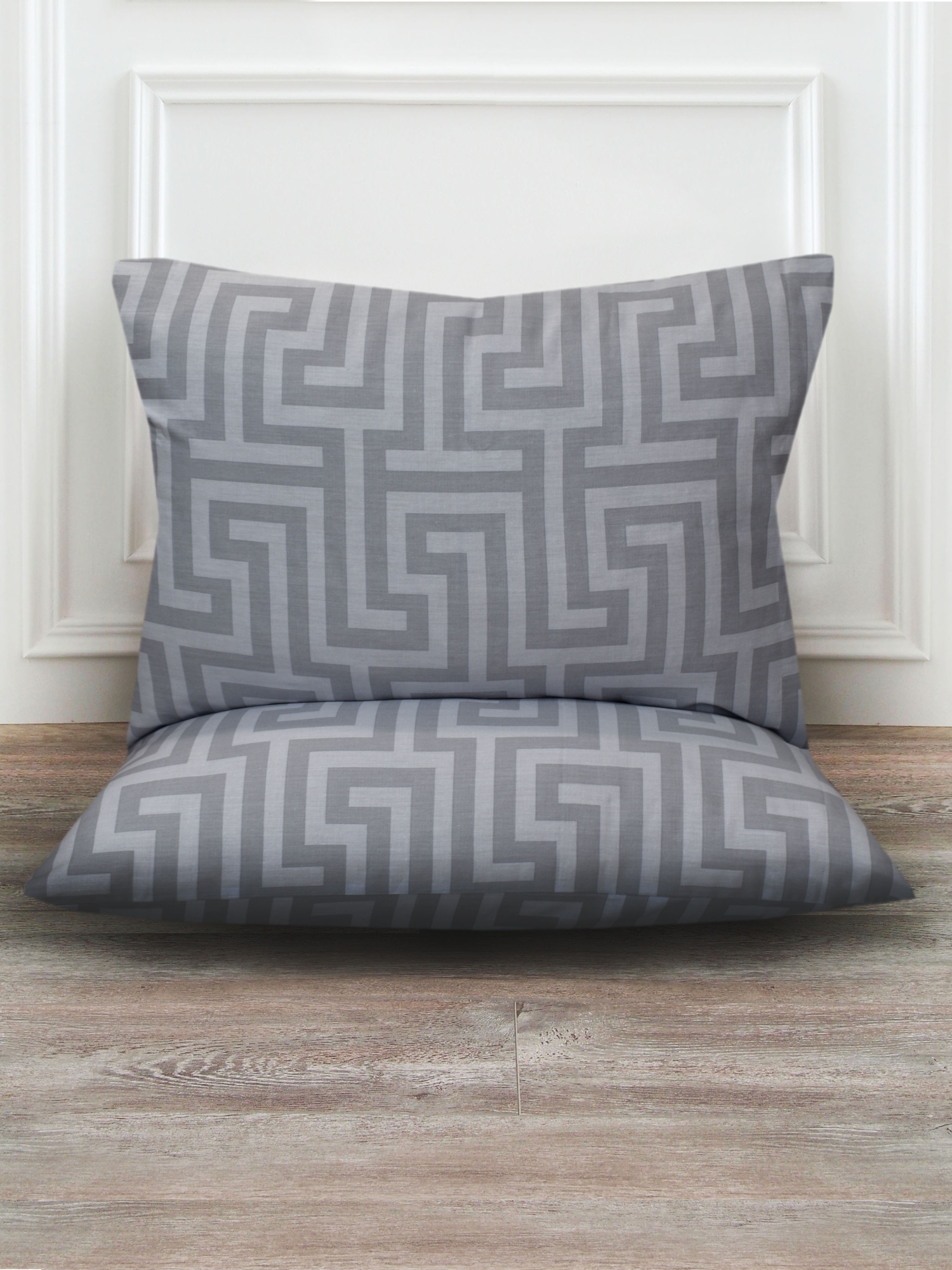 Набор наволочек Сатин-Комфорт светло-серые 17-03 В