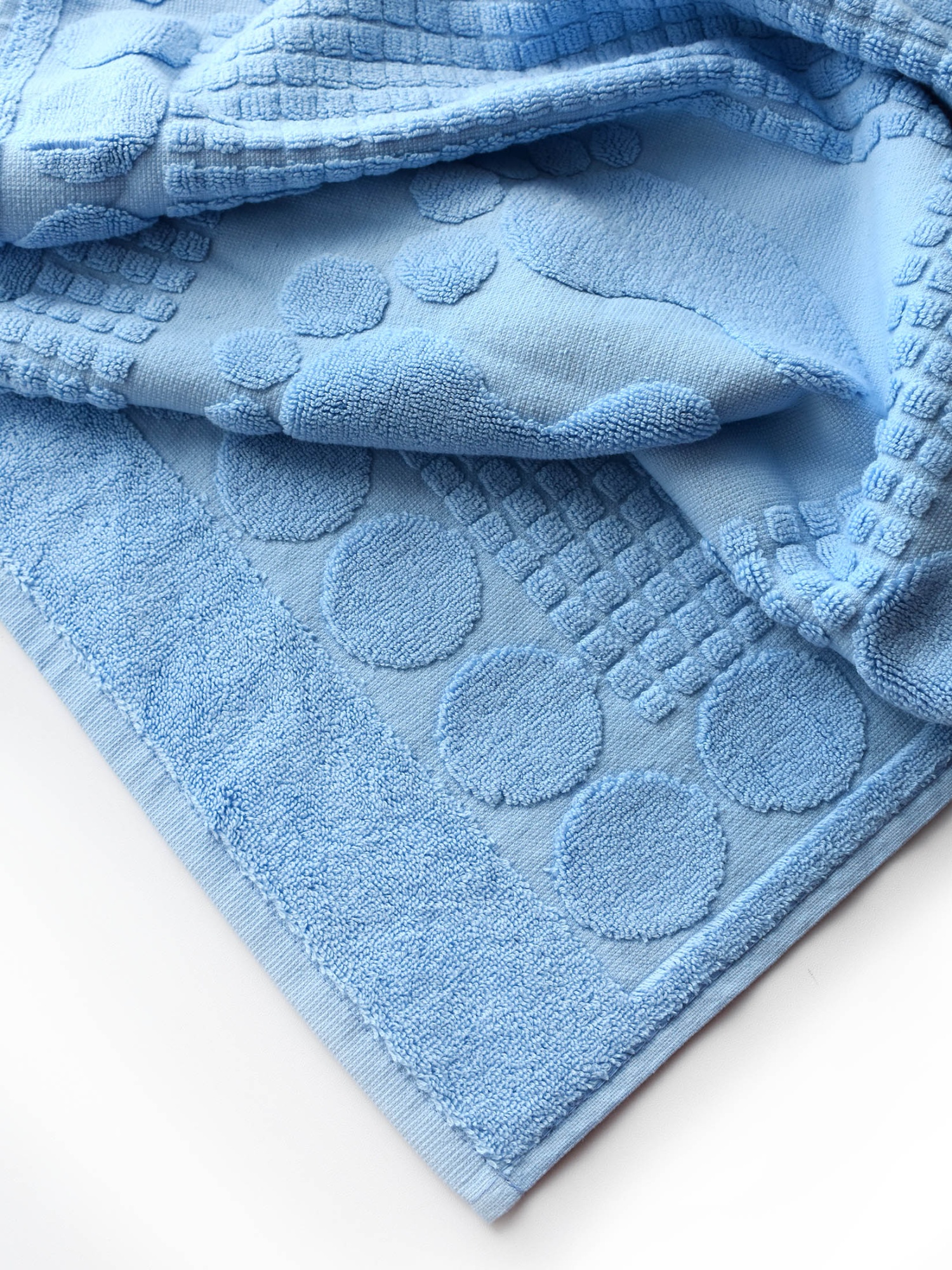 Полотенце НОЖКИ-1 для ног голубое