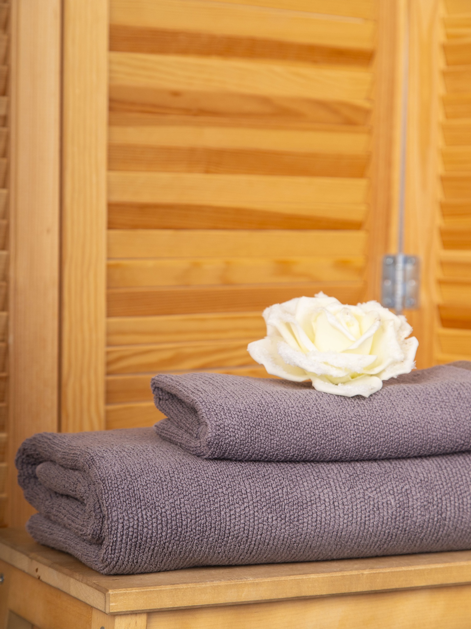 Полотенце РАЙС светло-серое