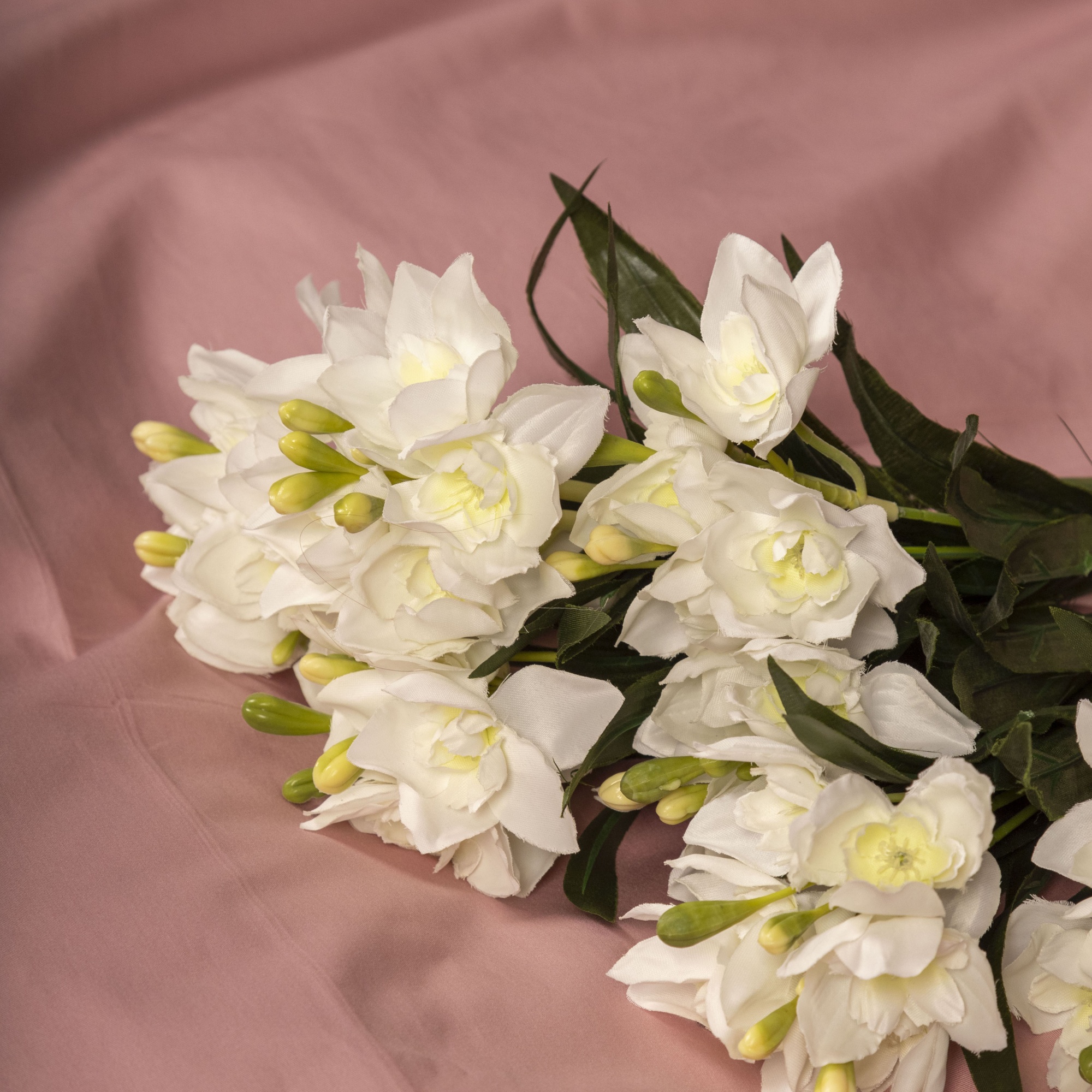 Комплект постельного белья Мако-сатин с модалом розовый М-01