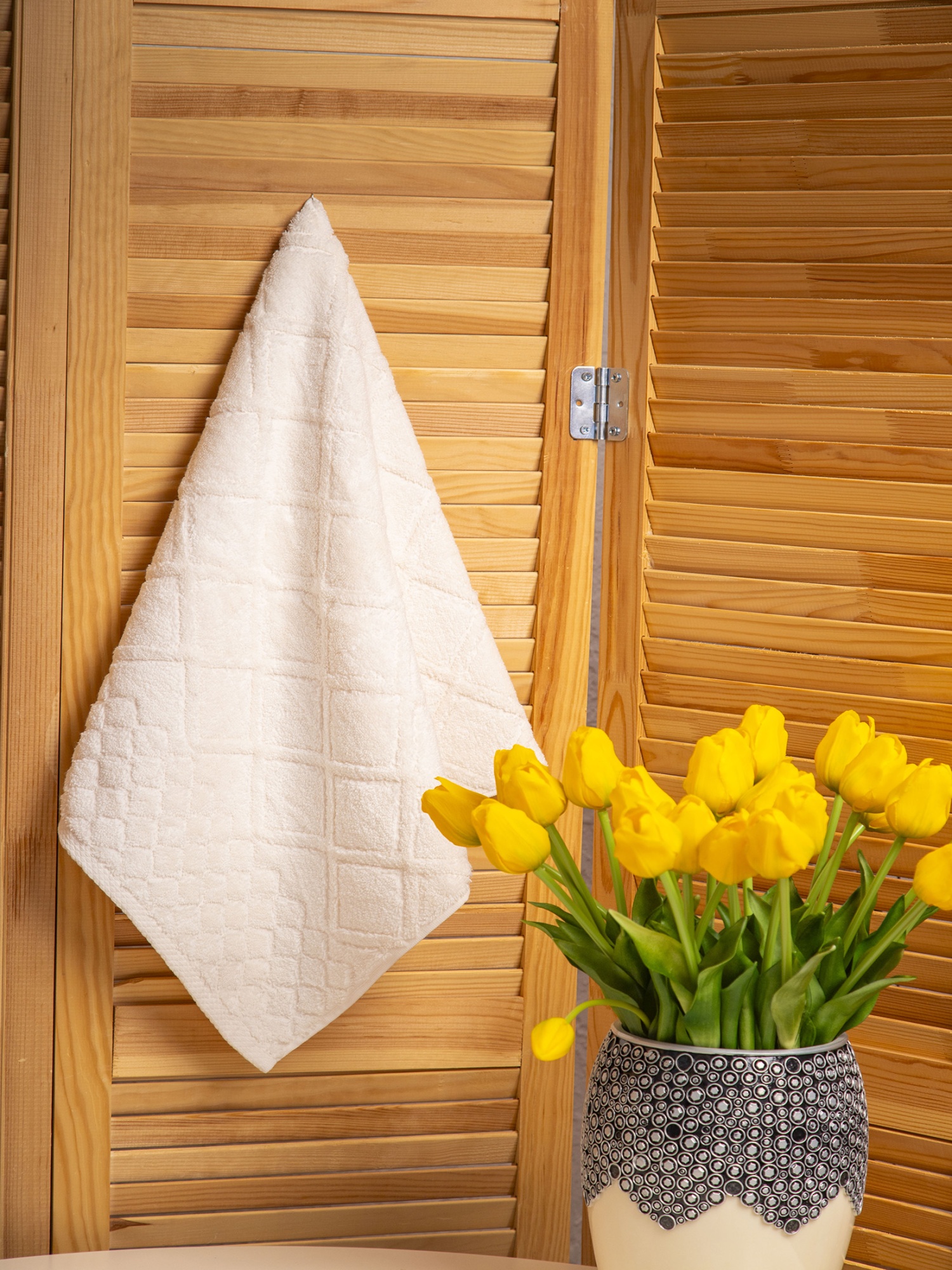 Полотенце ОРЛАНДО молочное