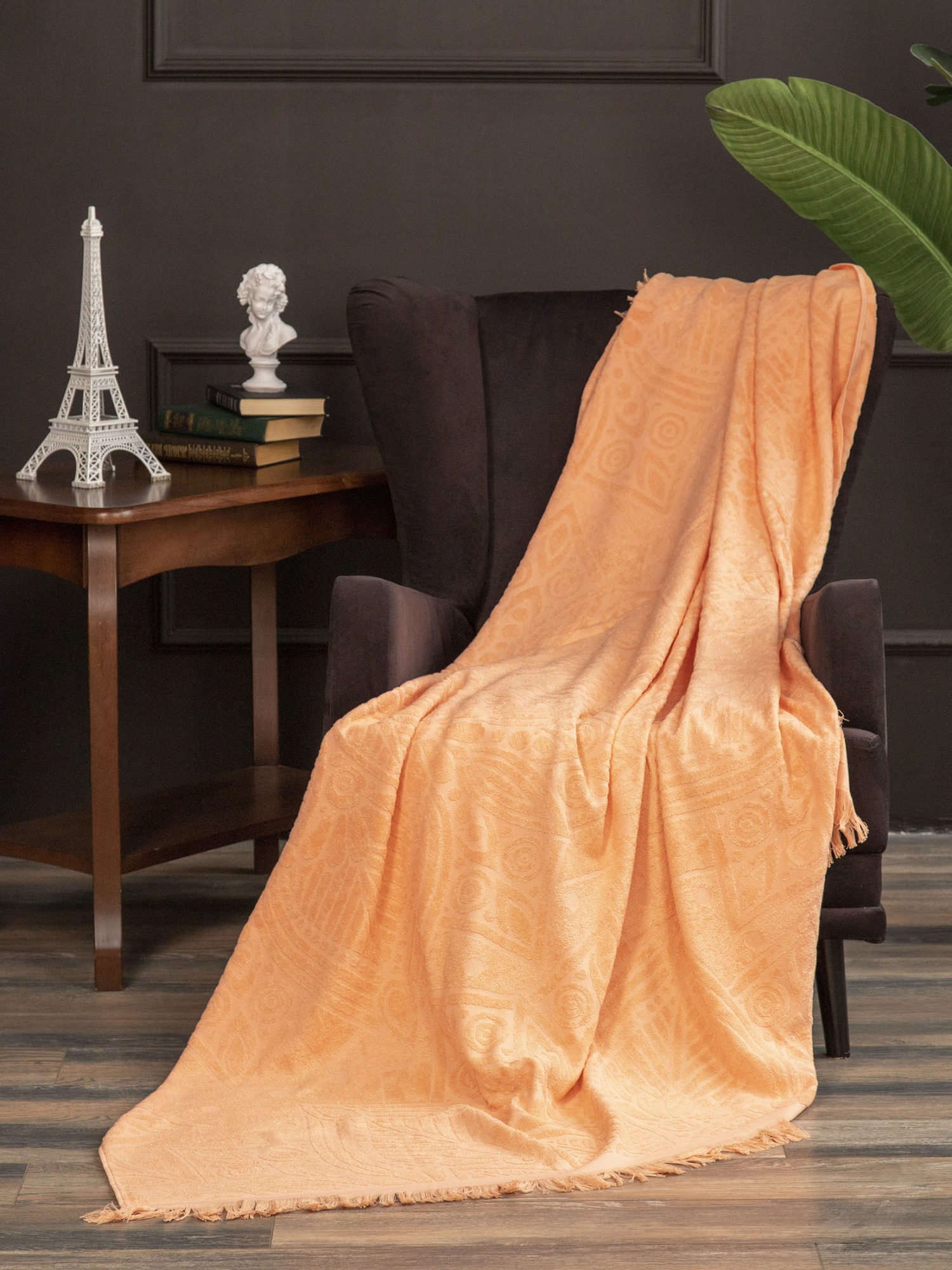 Простыня махровая МЕЛИССА персик