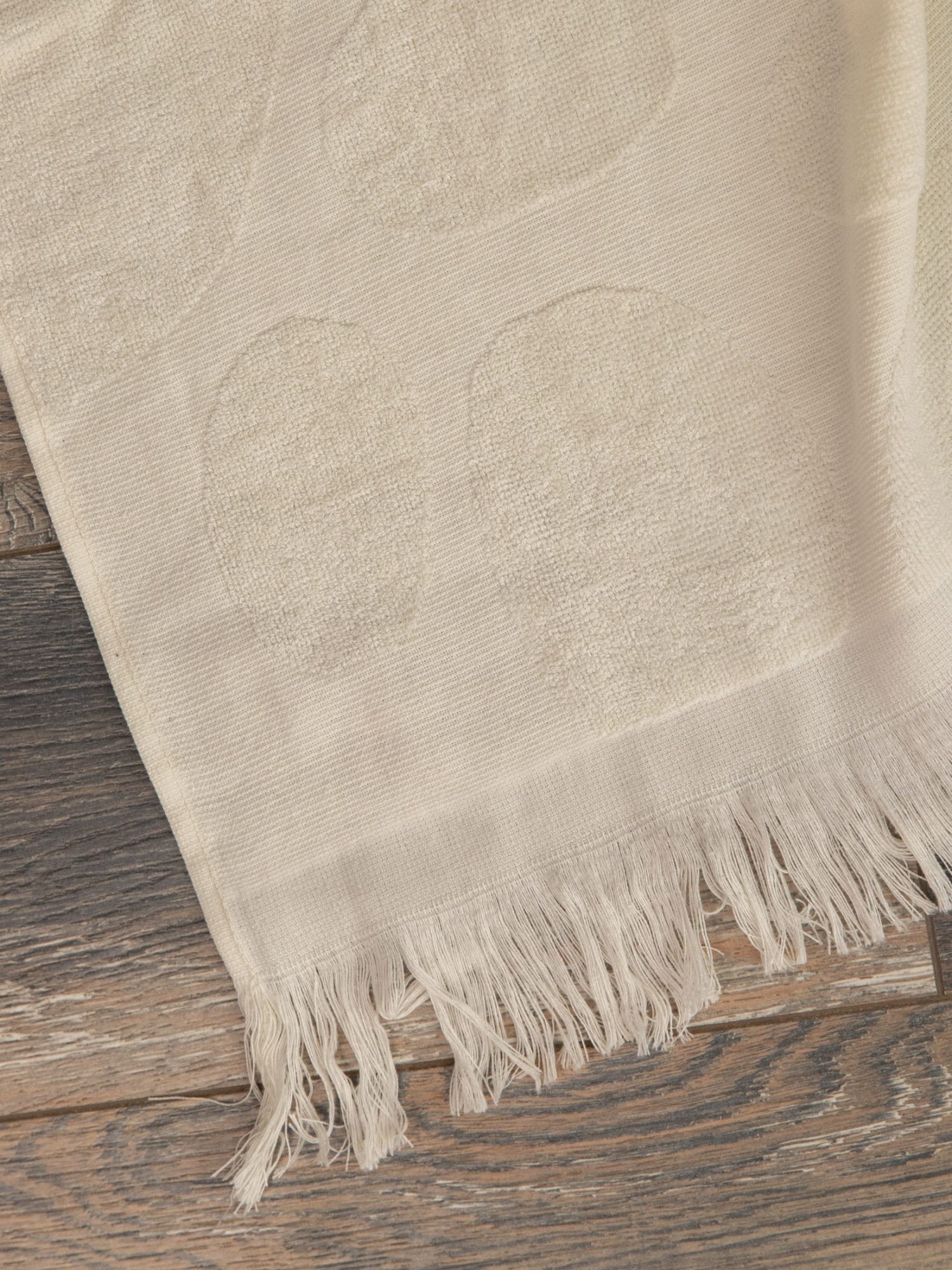 Простыня махровая ПАЛЕРМО-1 молочная