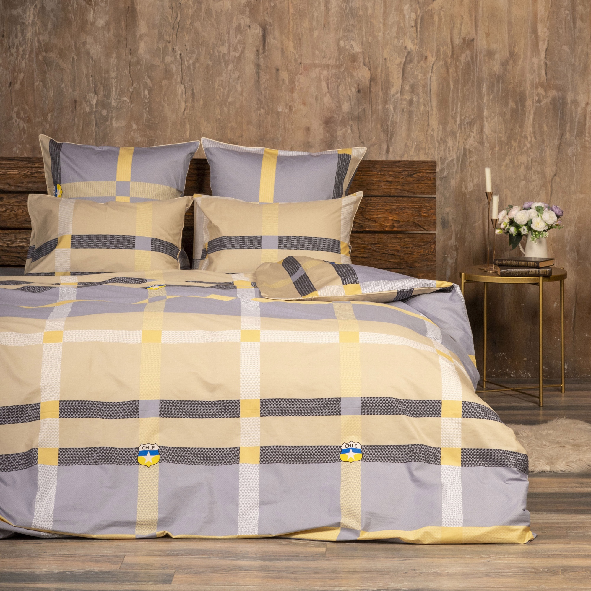 Комплект постельного белья Сатин-люкс 11-100