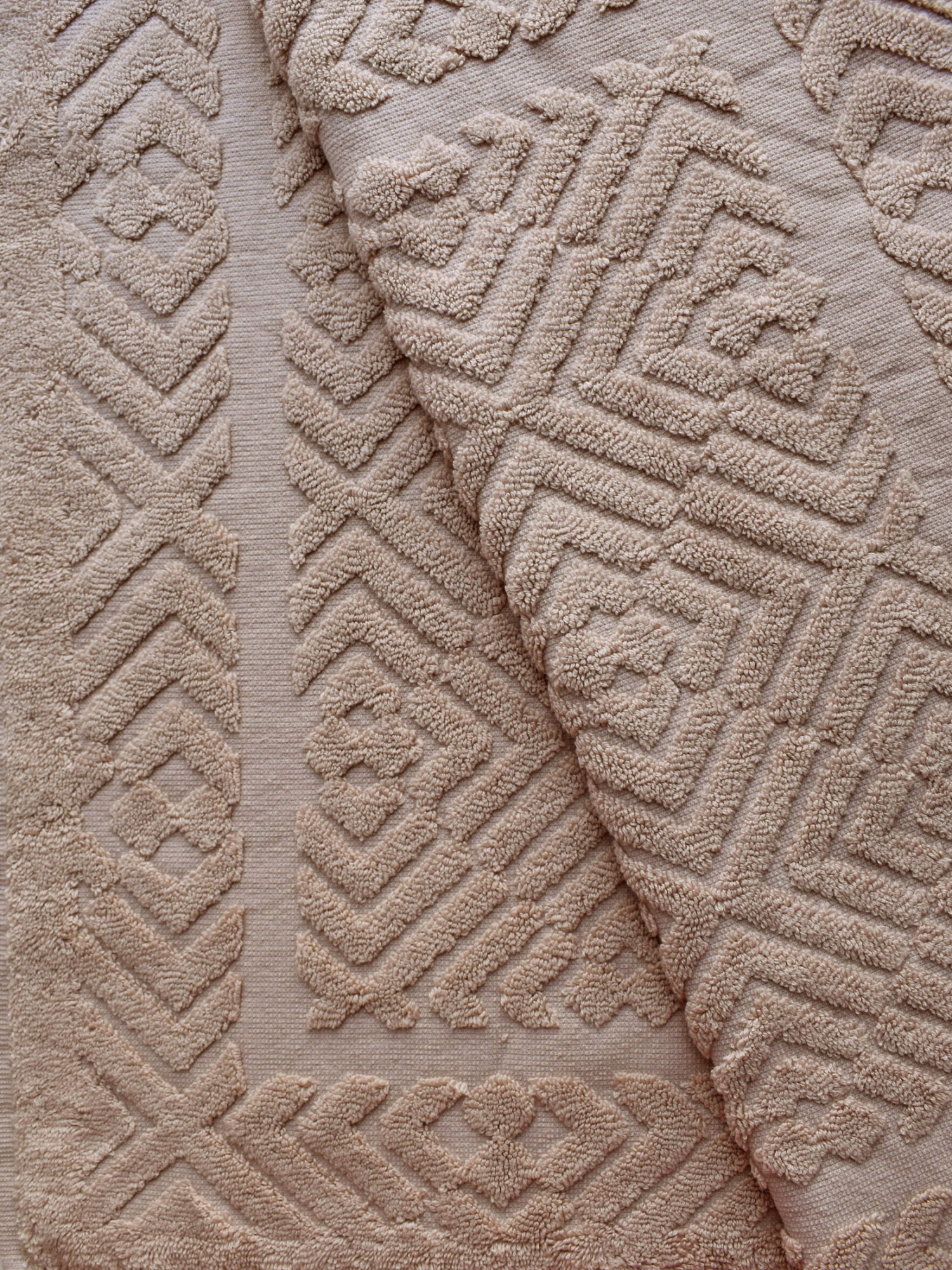 Полотенце ТАЙЛЕР-1 для ног карамель