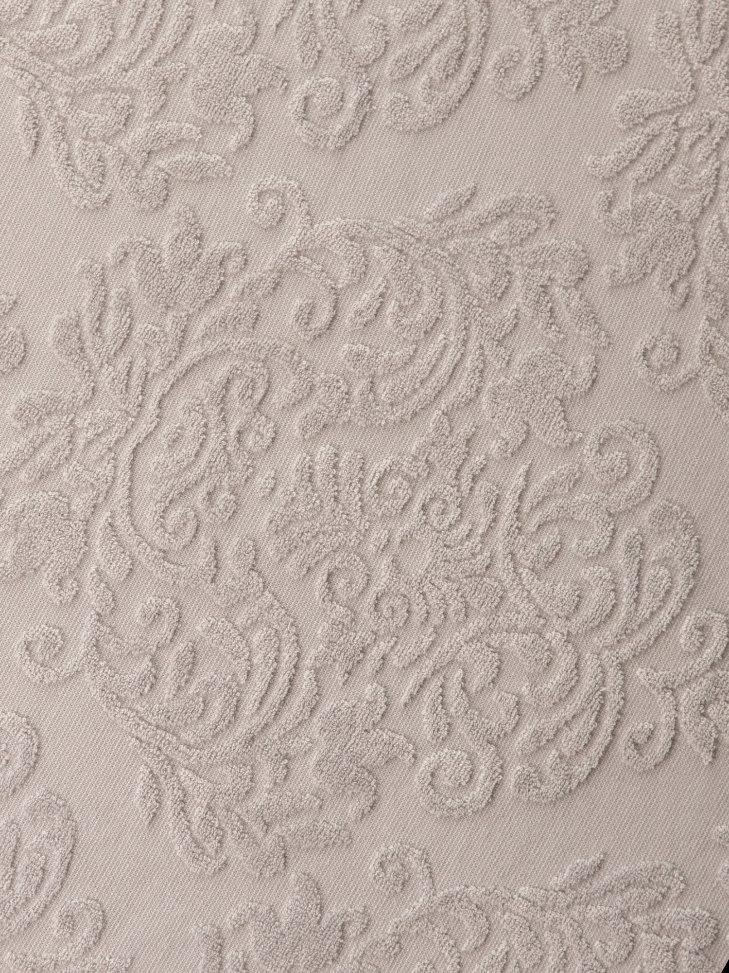 Простыня махровая АЛЬФРЕДО светло-серая