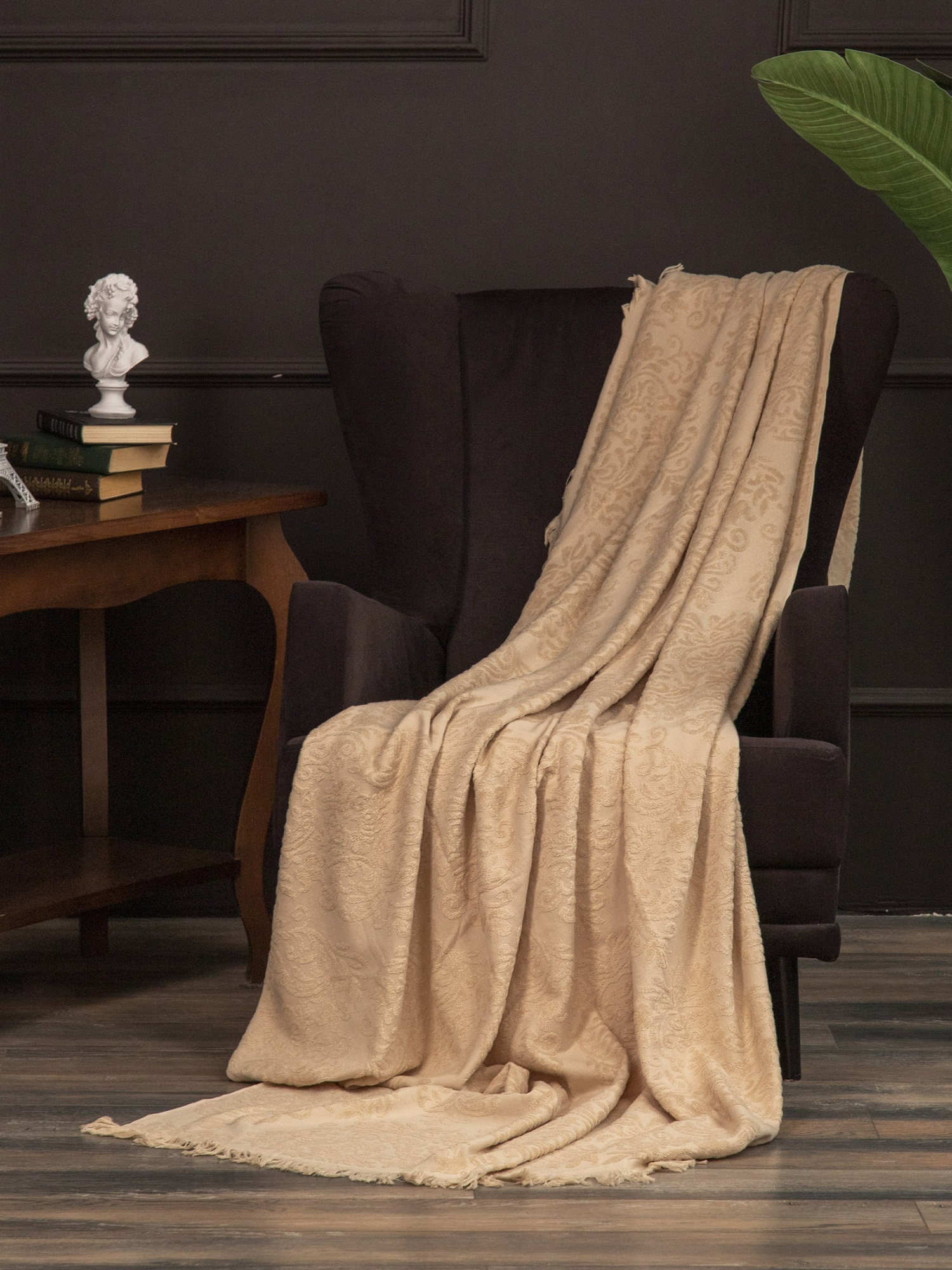 Простыня махровая АЛЬФРЕДО бежевая