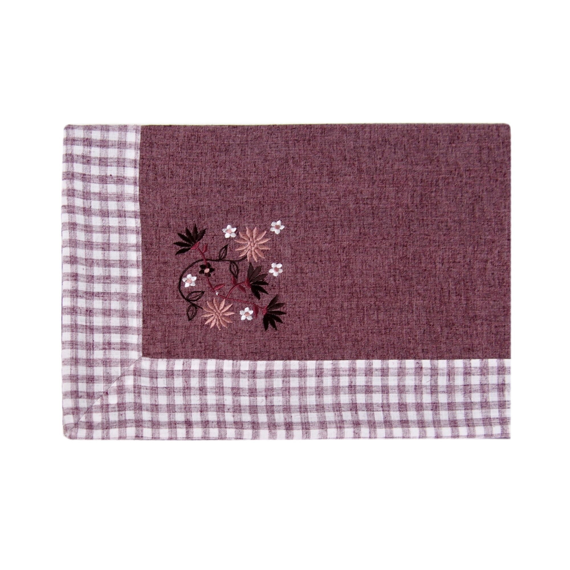 Скатерть 3819 бордовая