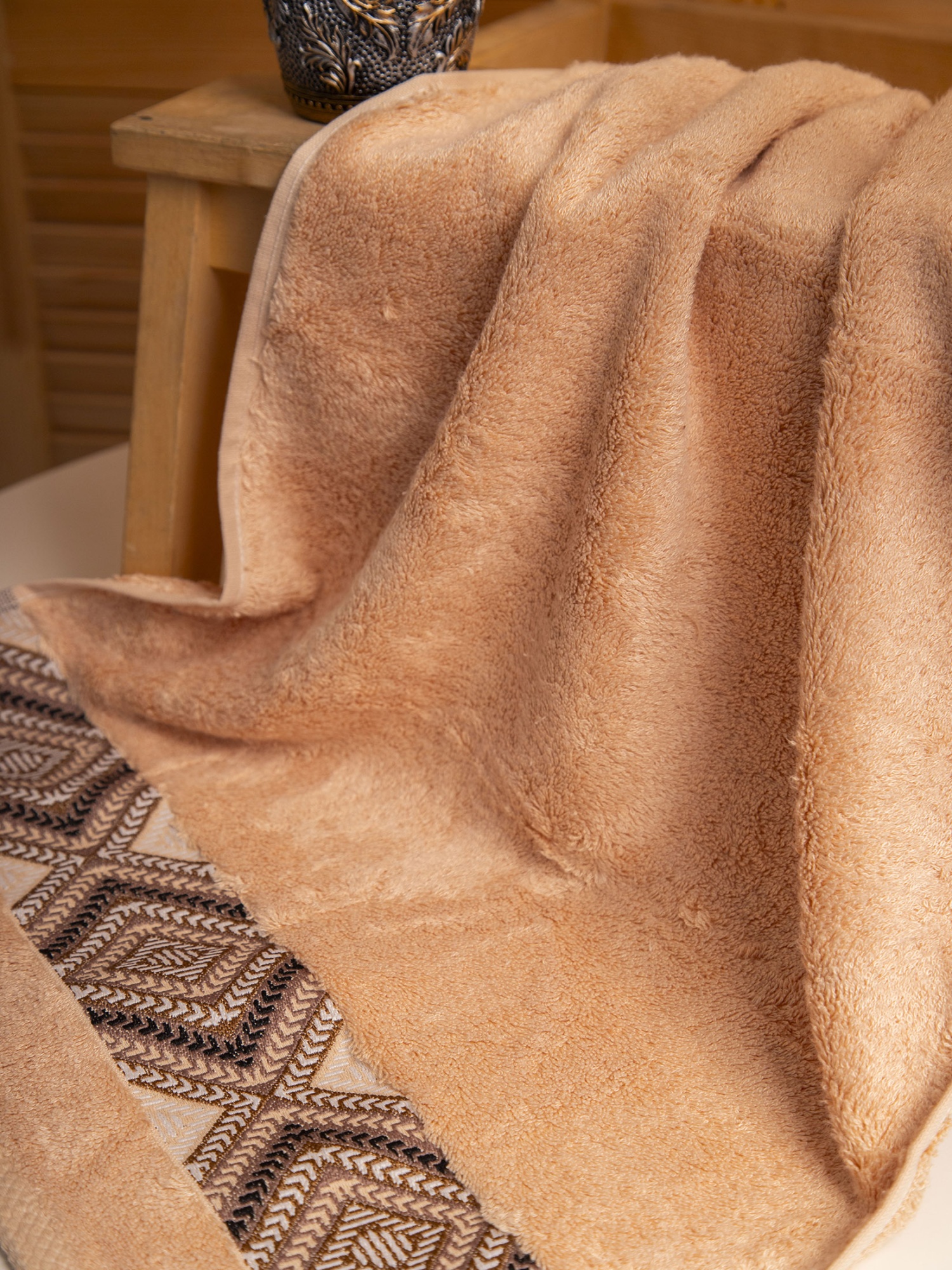 Набор полотенец ДИАМОНД бежевый