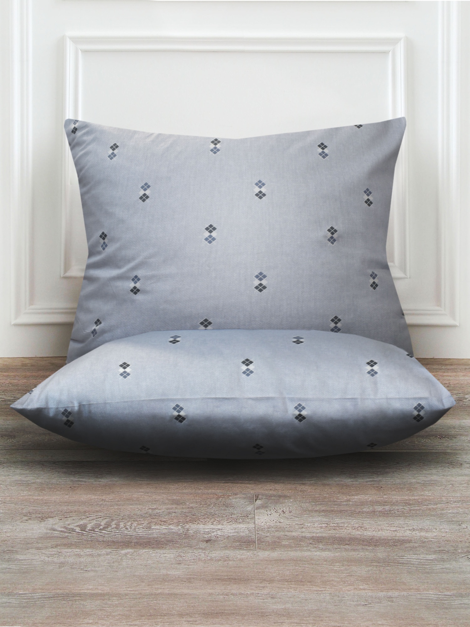 Набор наволочек Сатин-Комфорт серые 16-01