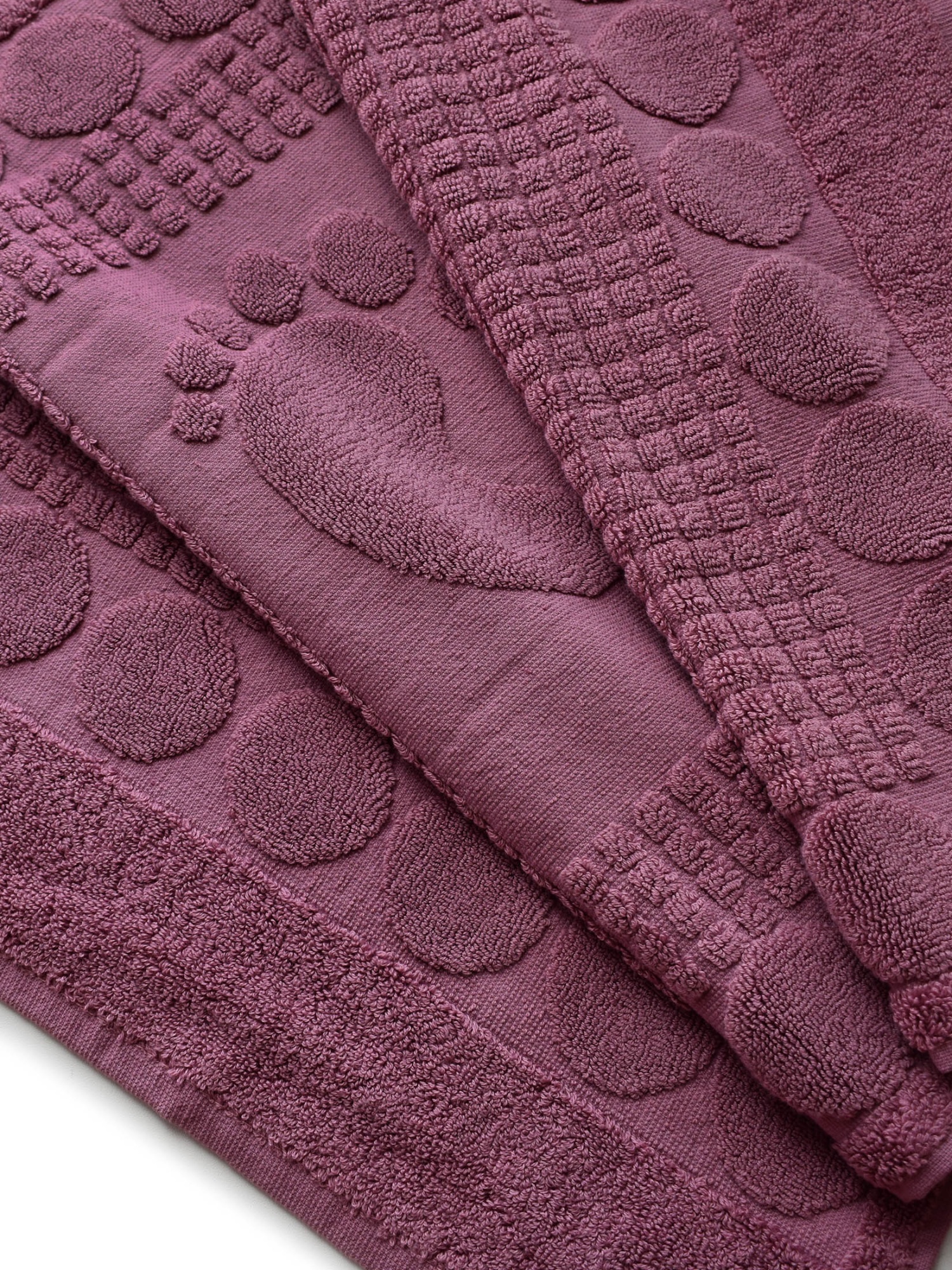 Полотенце НОЖКИ-1 для ног брусника