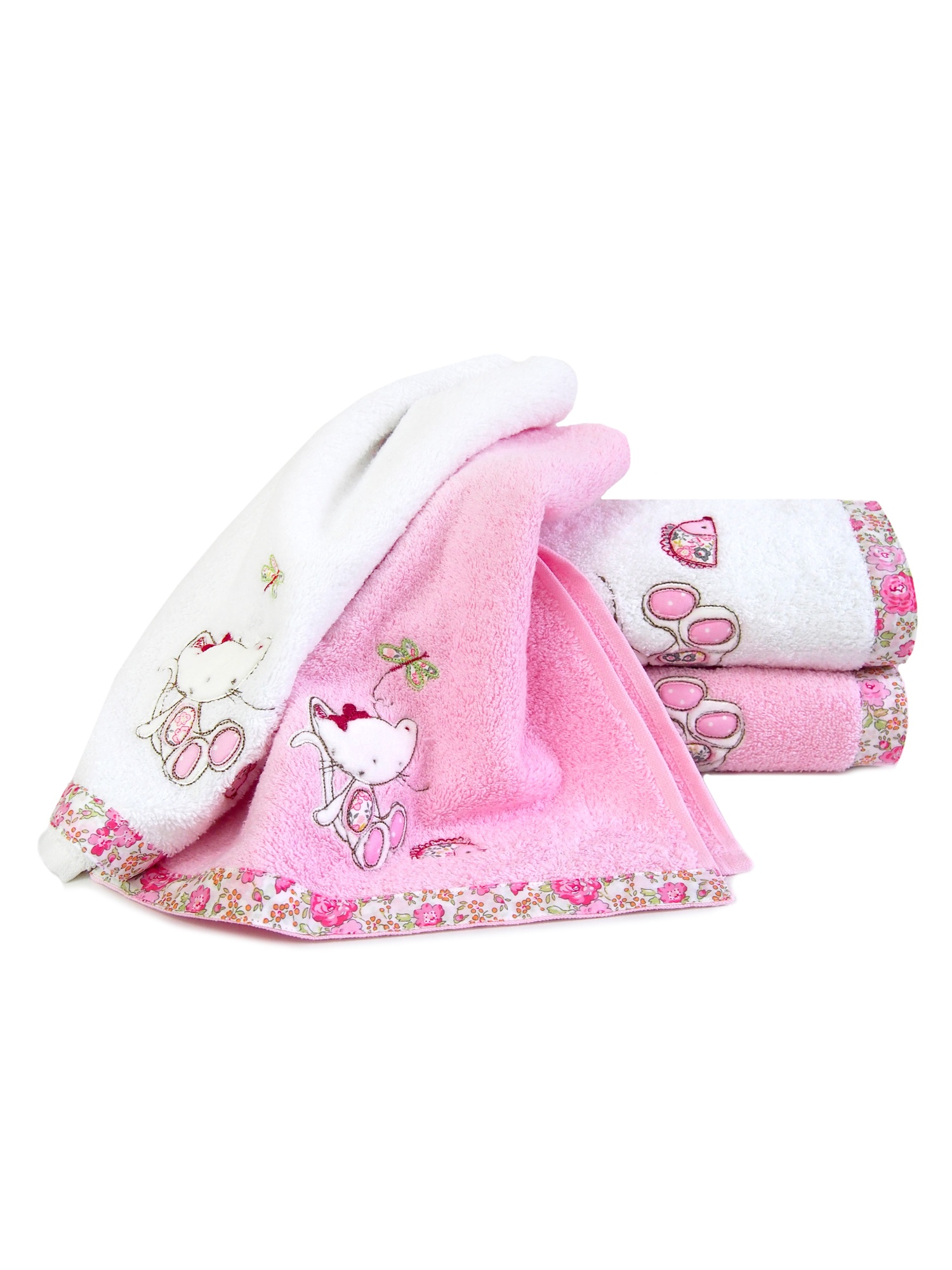 Полотенце КИТТИ розовое