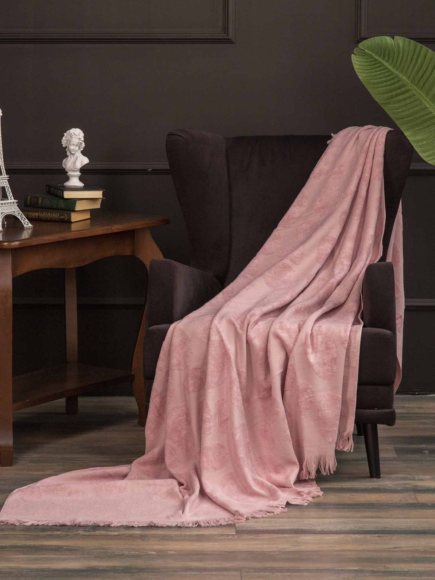 Простыня махровая ПАЛЕРМО-1 розовая