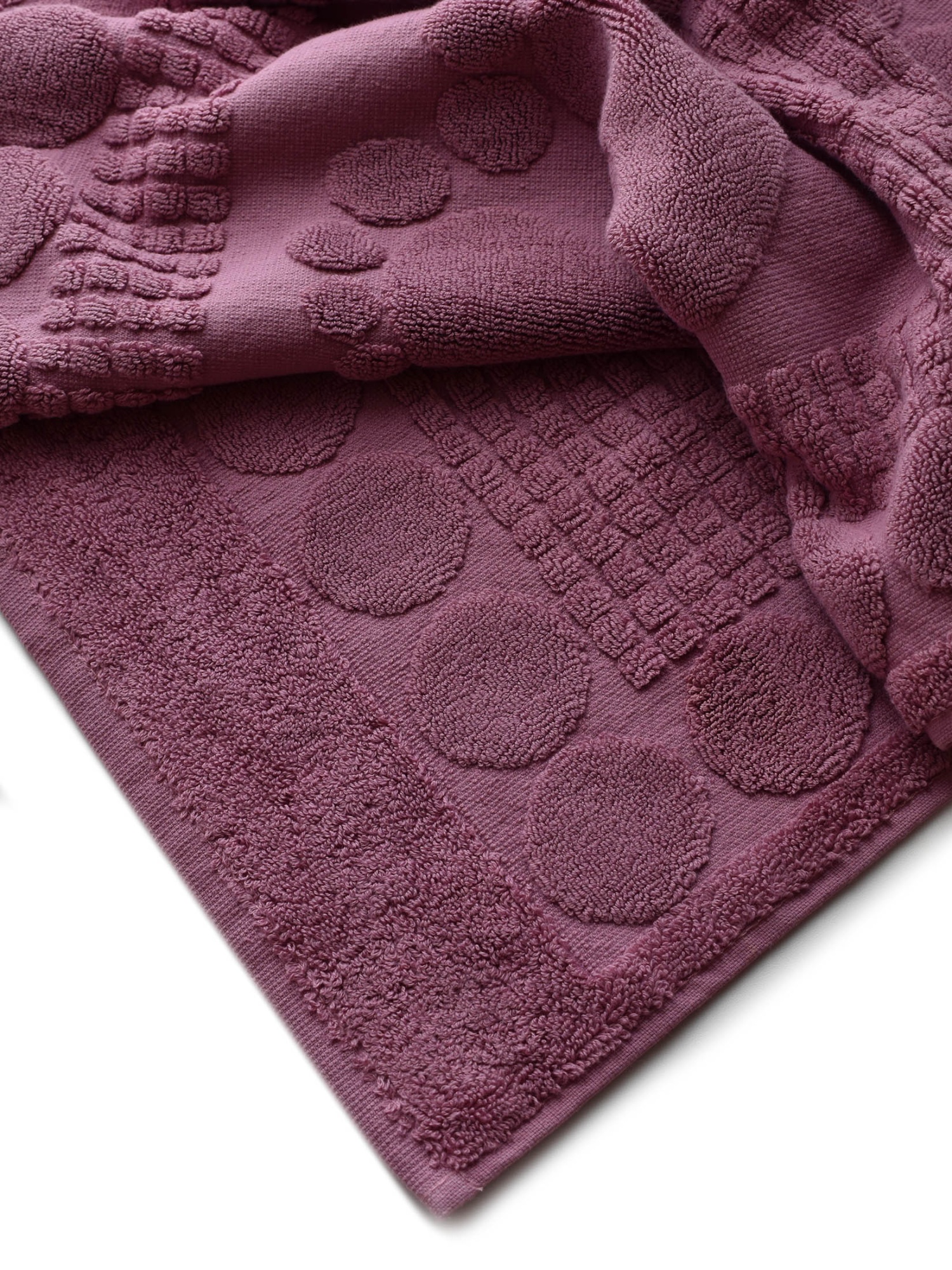 Полотенце НОЖКИ-1 для ног брусника